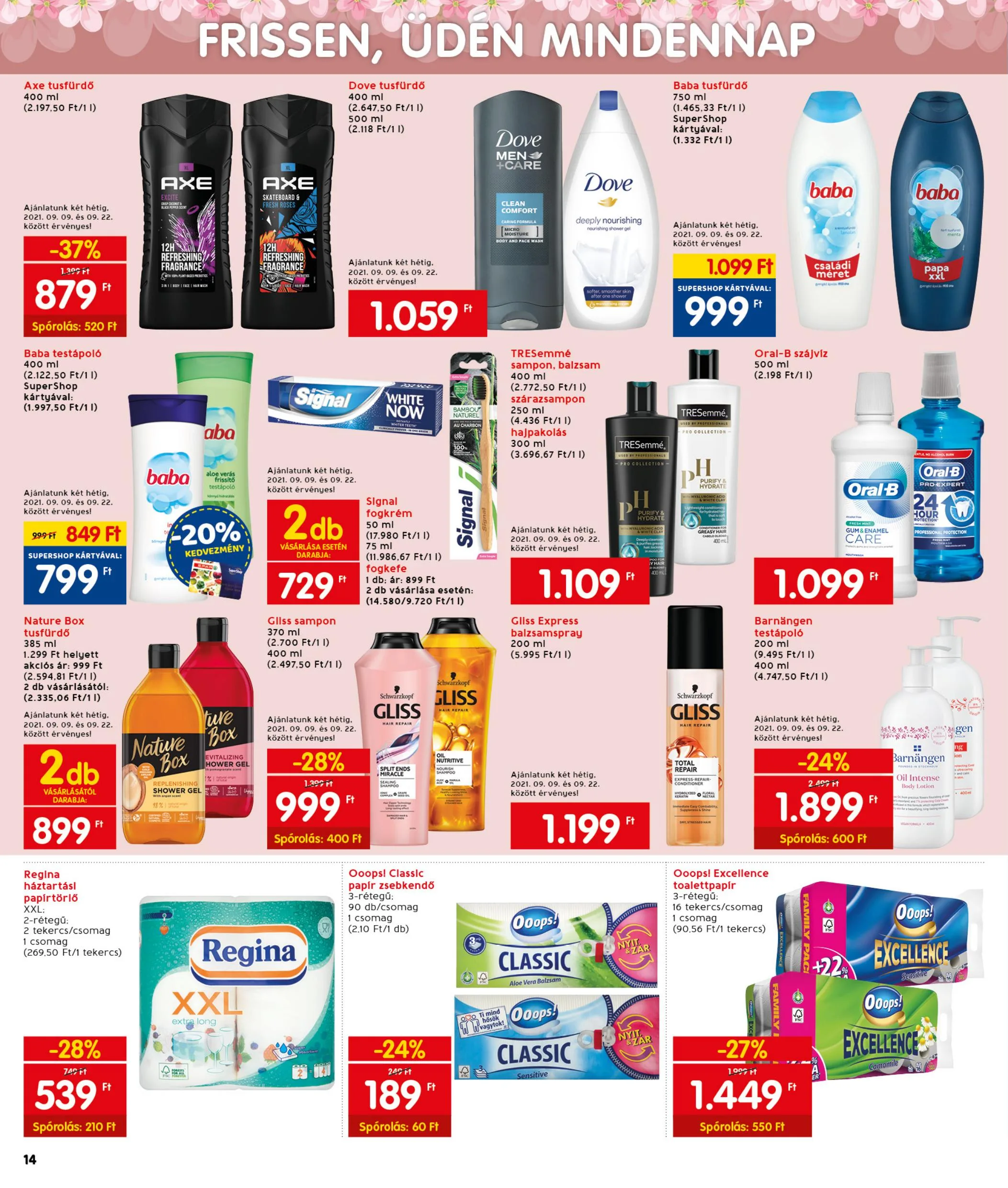 Interspar akciós újság 09.09–09.15 – 18. oldal