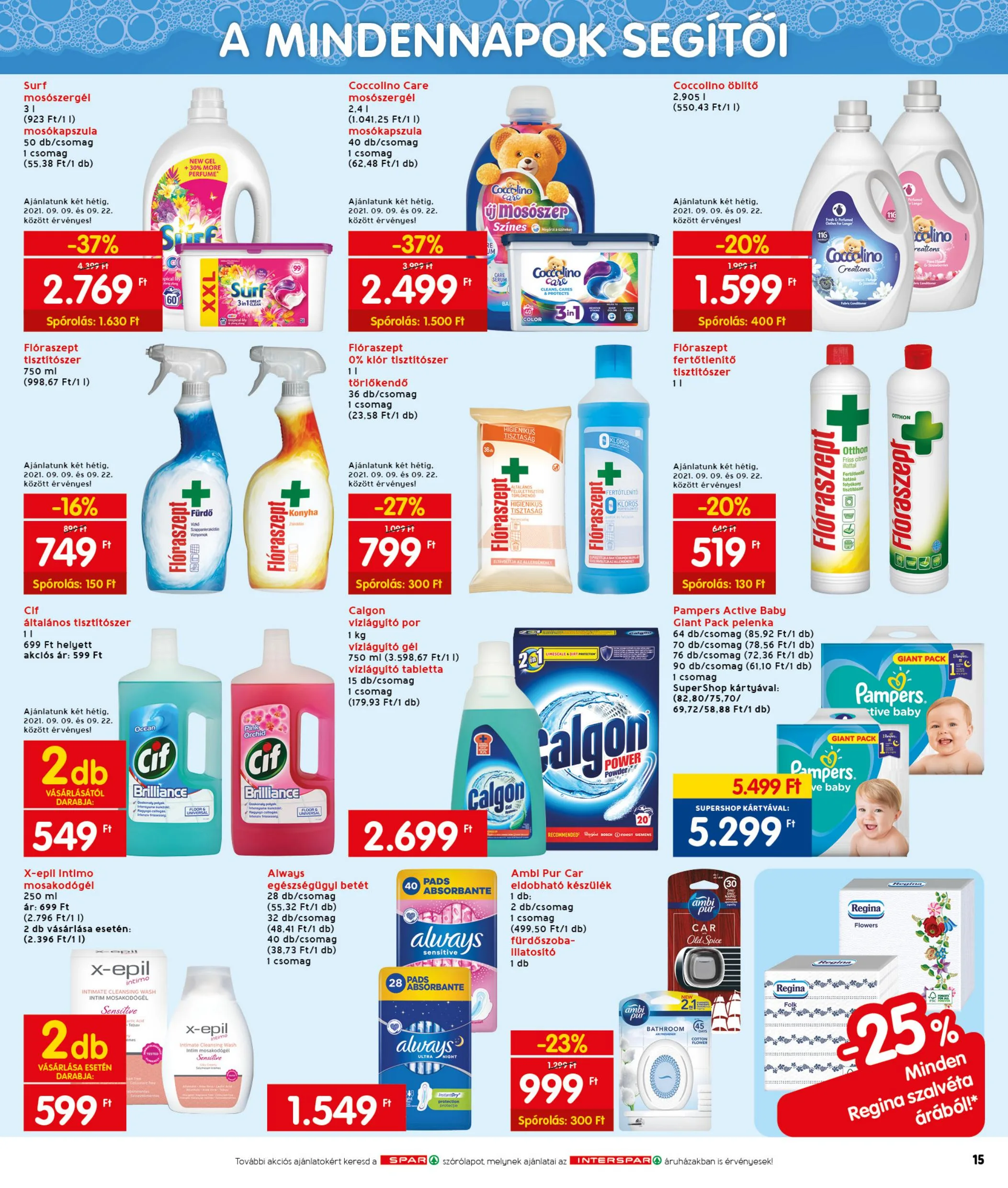 Interspar akciós újság 09.09–09.15 – 19. oldal