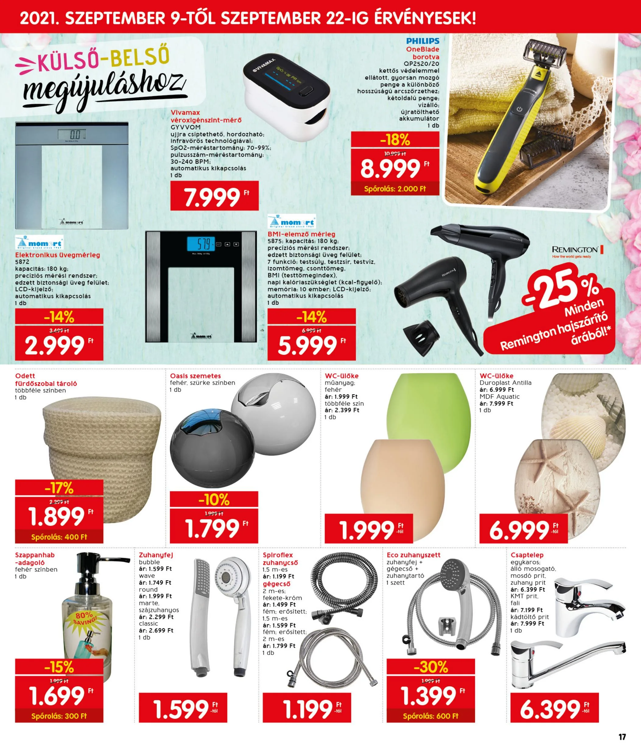 Interspar akciós újság 09.09–09.15 – 21. oldal