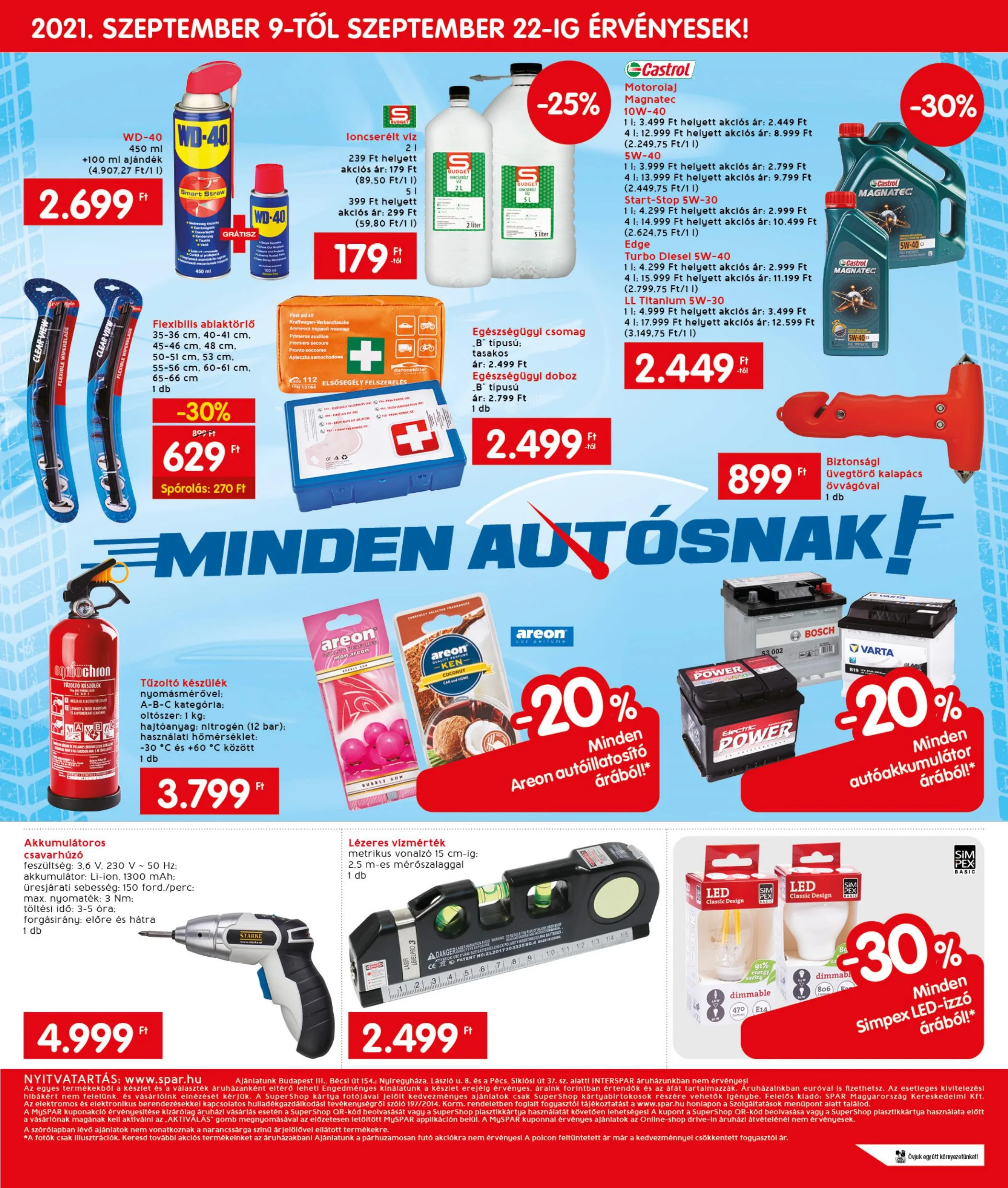 Interspar akciós újság 09.09–09.15 – 23. oldal