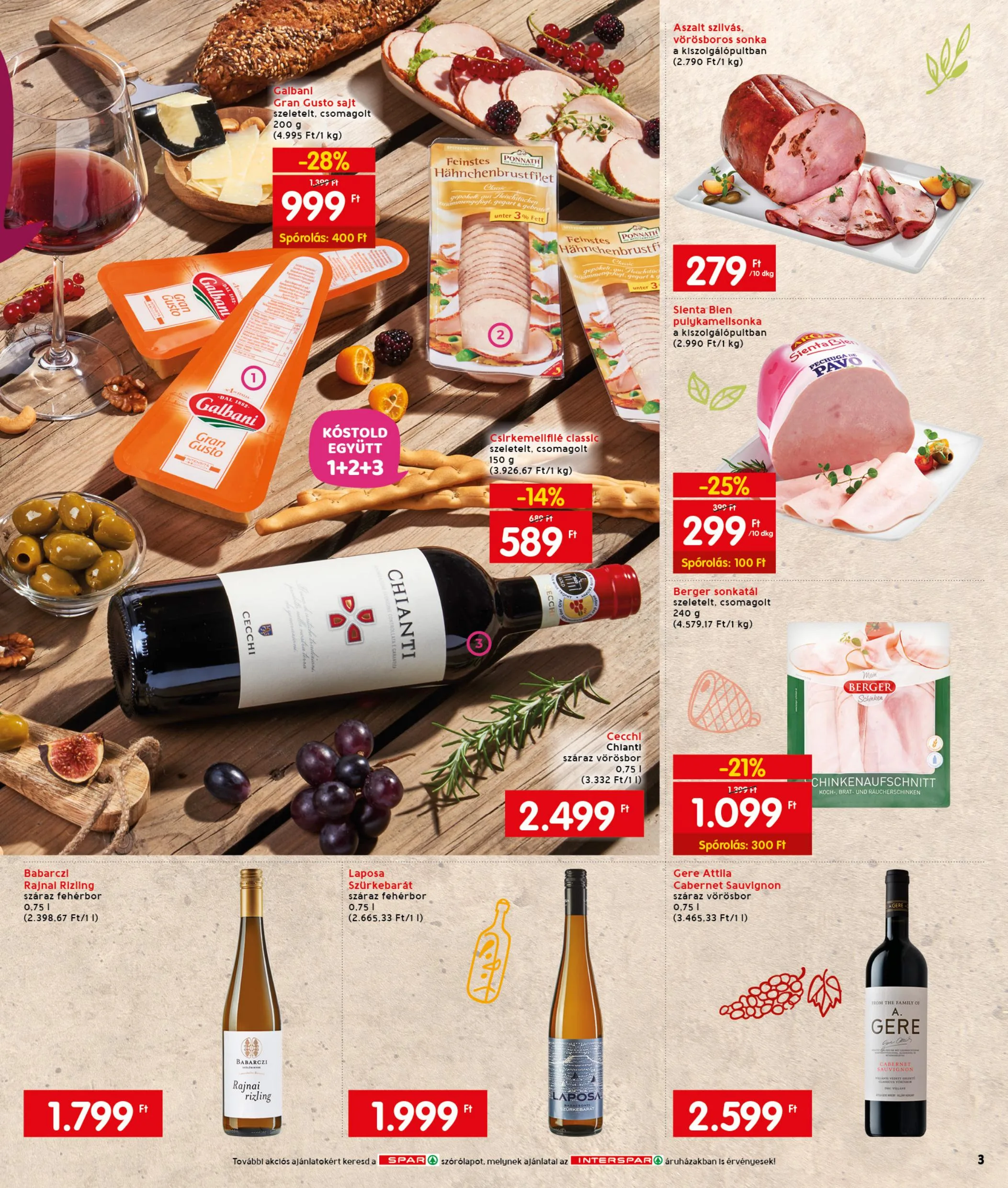 Interspar akciós újság 09.09–09.15 – 3. oldal
