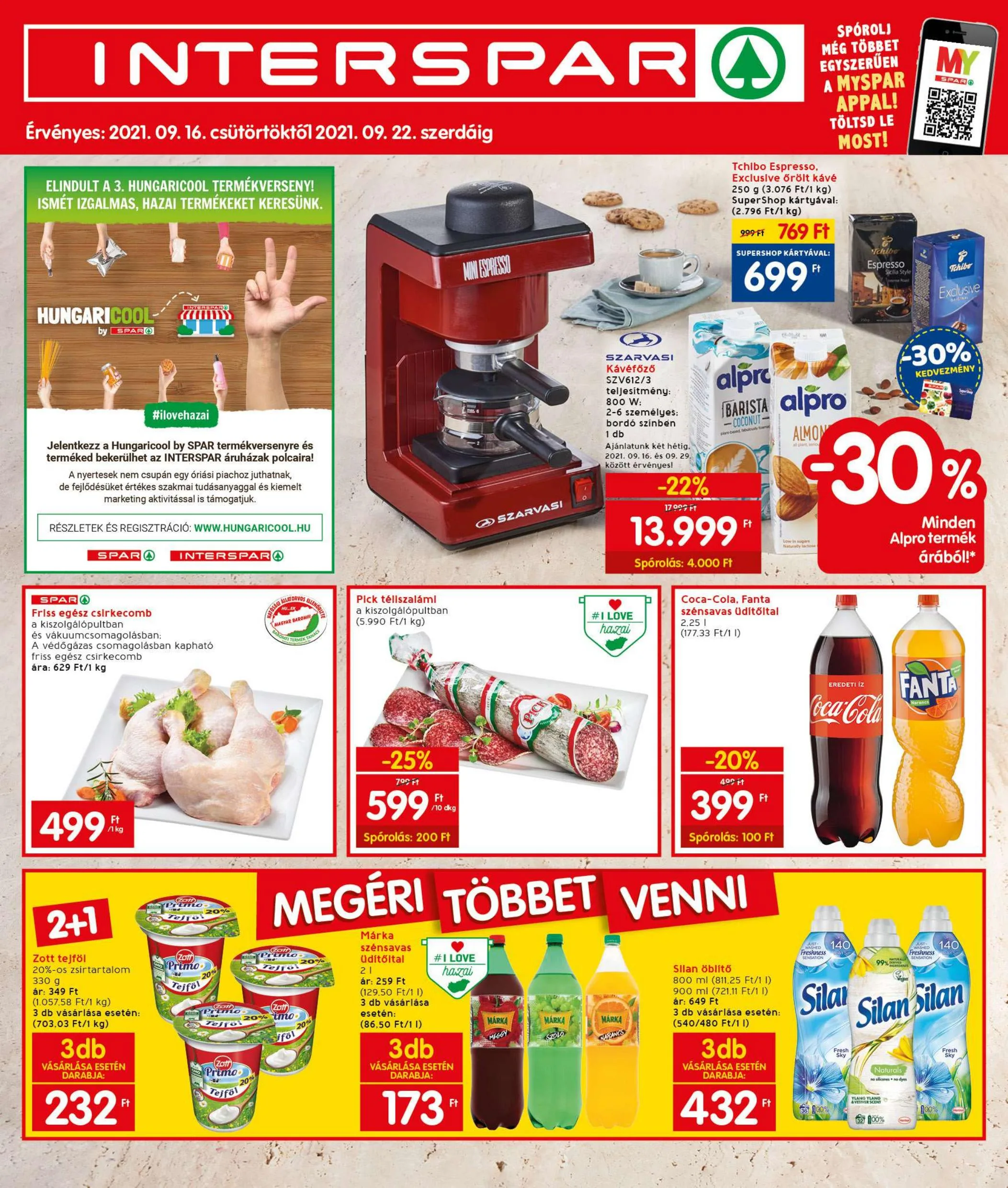 Interspar akciós újság 09.16–09.22