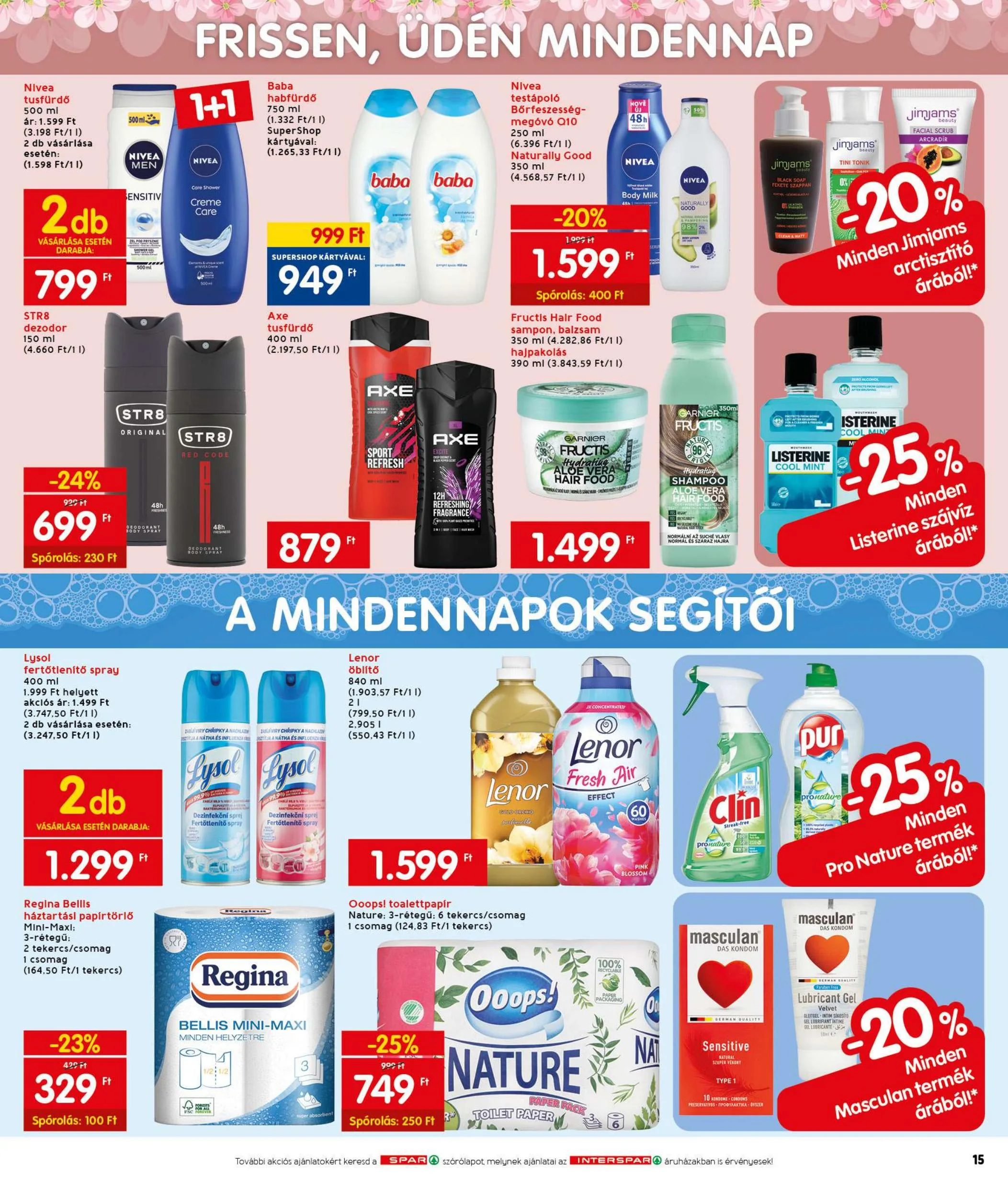 Interspar akciós újság 09.16–09.22 – 19. oldal