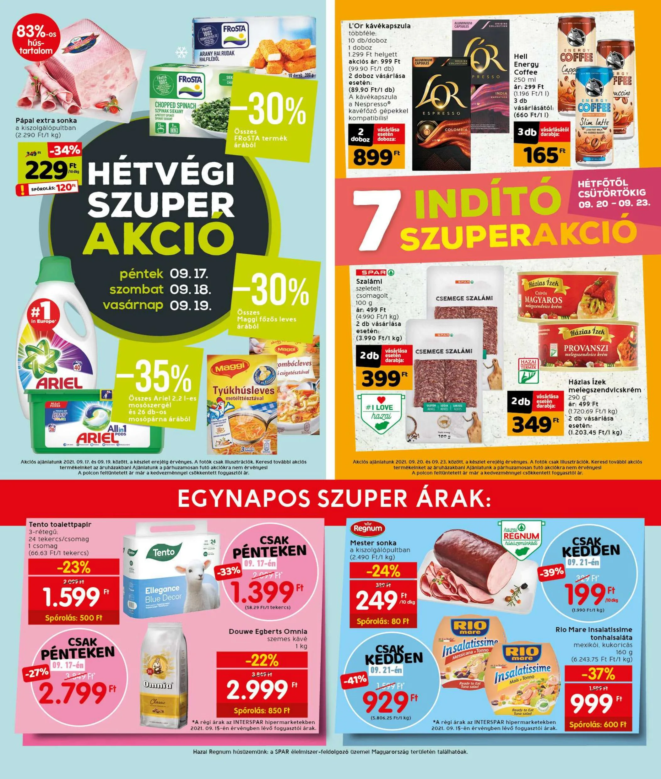 Interspar akciós újság 09.16–09.22 – 26. oldal