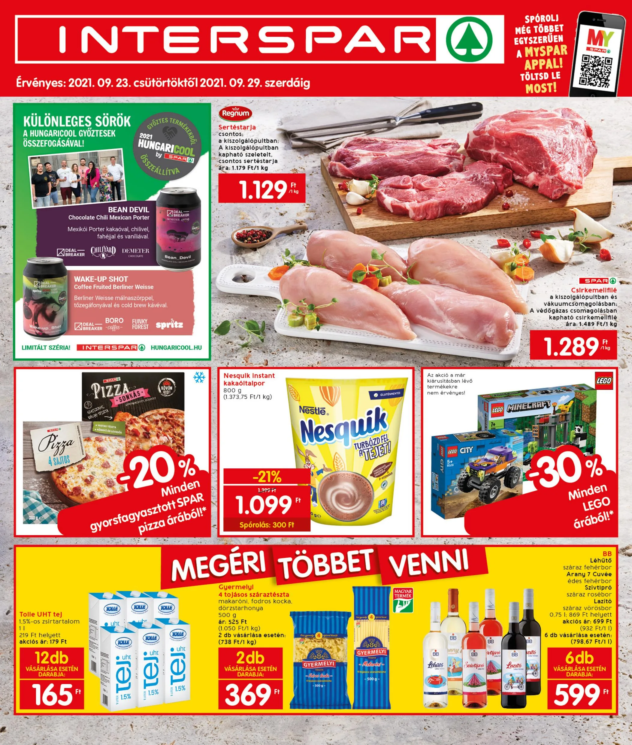 Interspar akciós újság 09.23–09.29