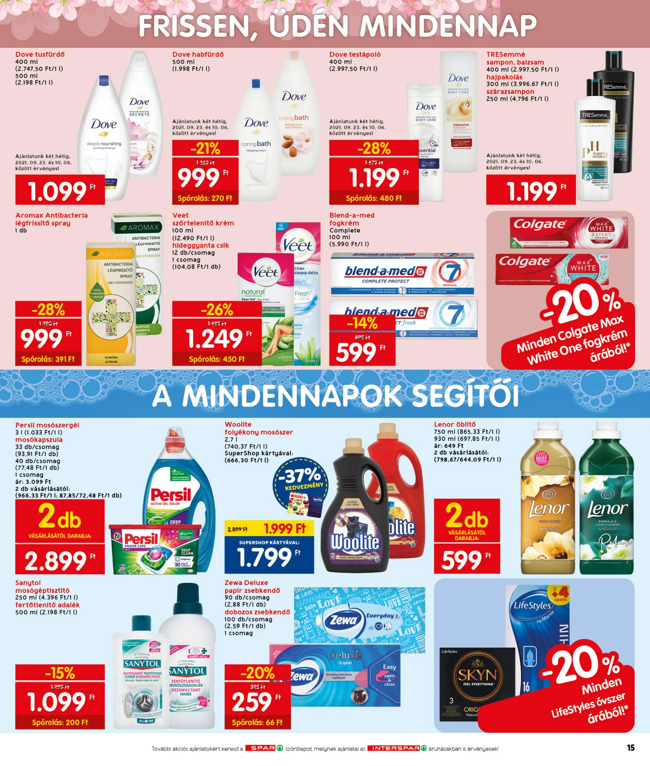 Interspar akciós újság 09.23–09.29 – 19. oldal