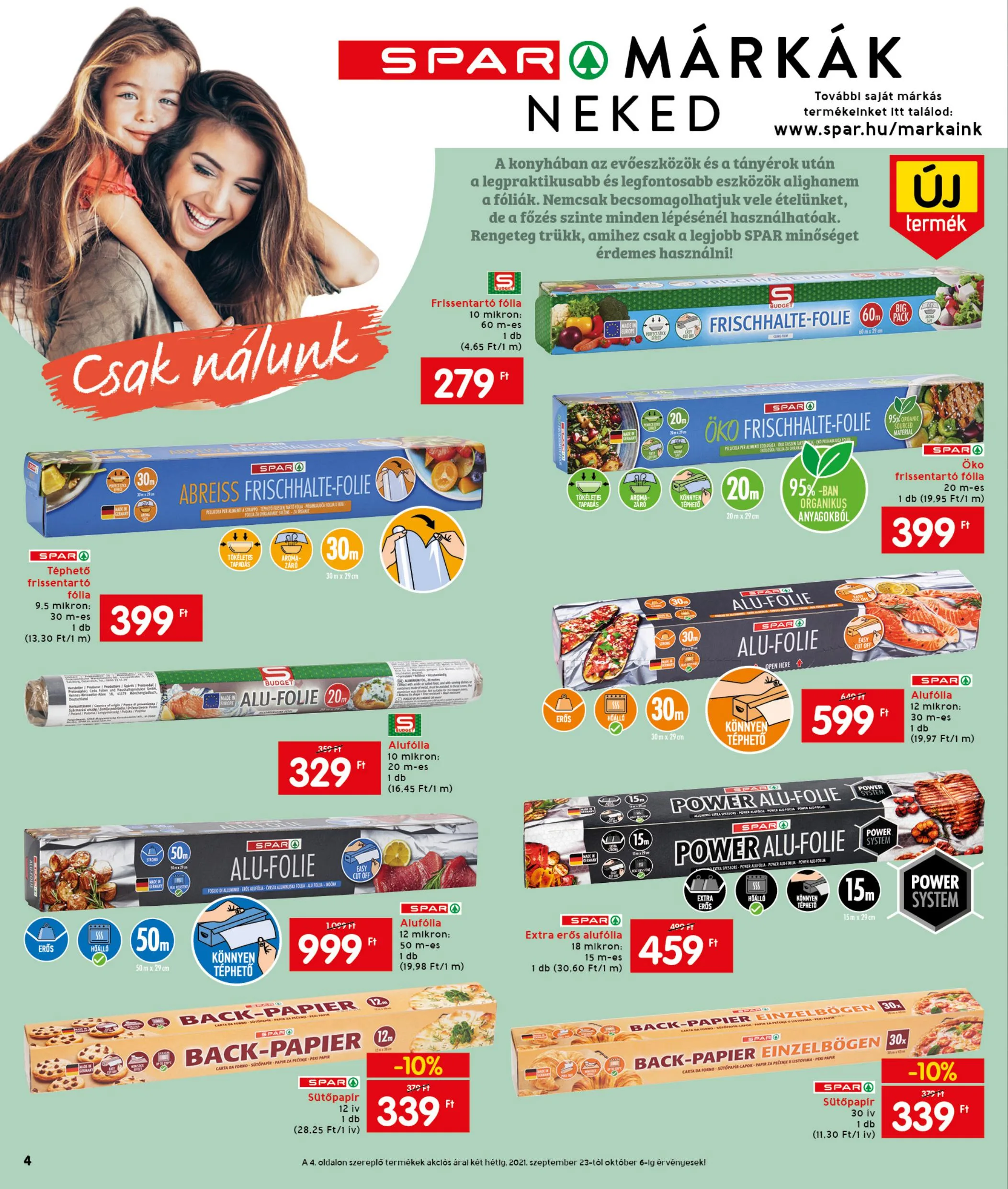 Interspar akciós újság 09.23–09.29 – 4. oldal
