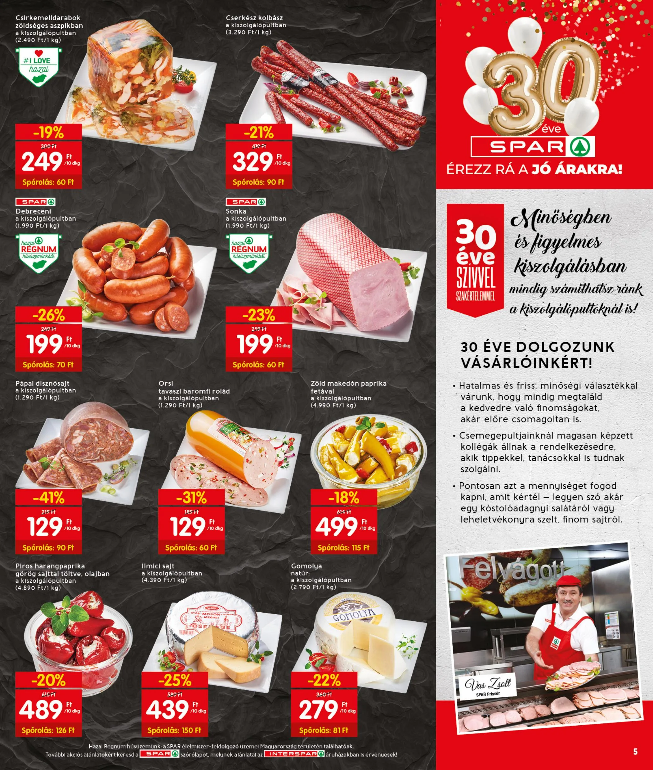 Interspar akciós újság 09.23–09.29 – 5. oldal
