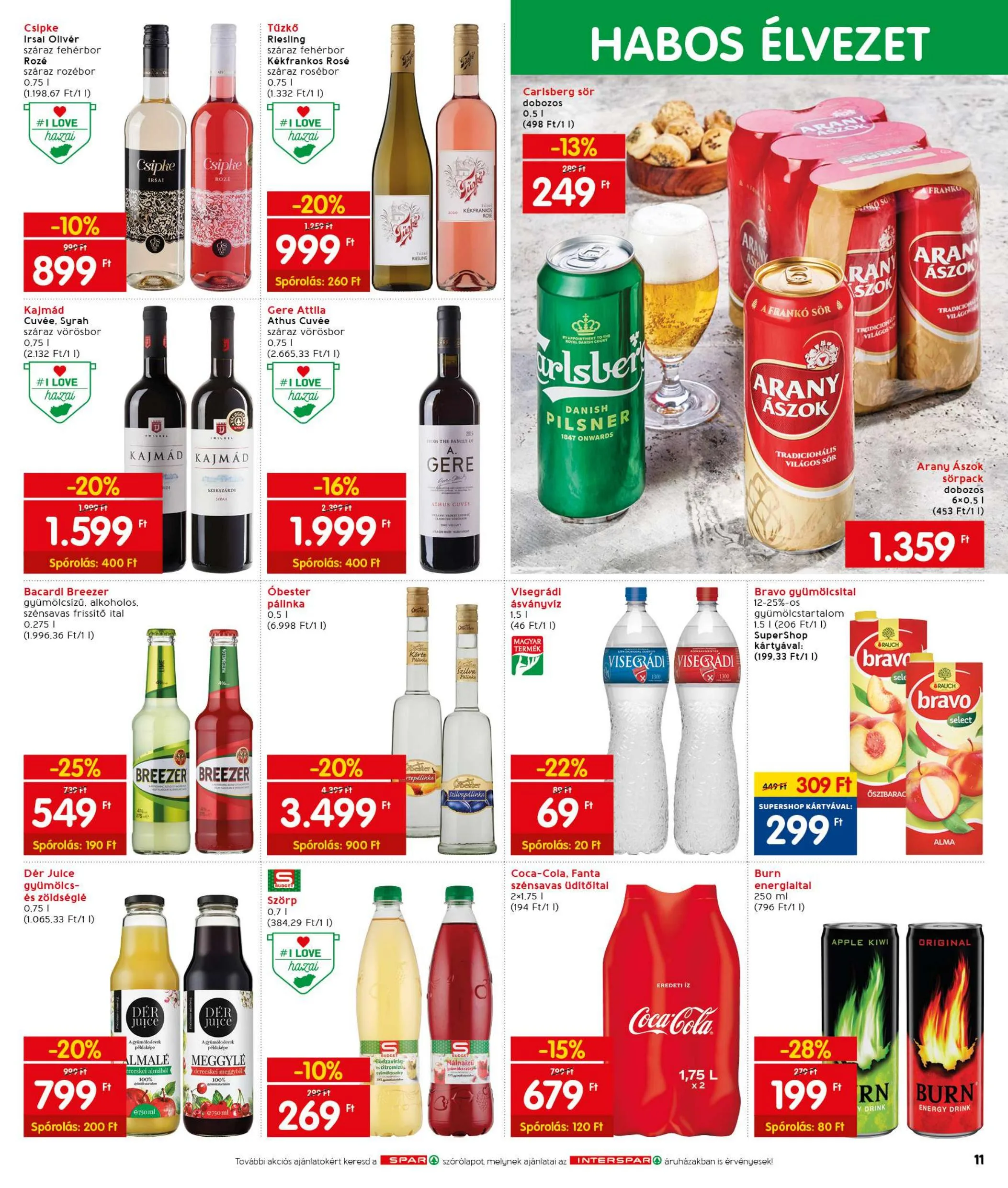 Interspar akciós újság 09.30–10.06 – 15. oldal