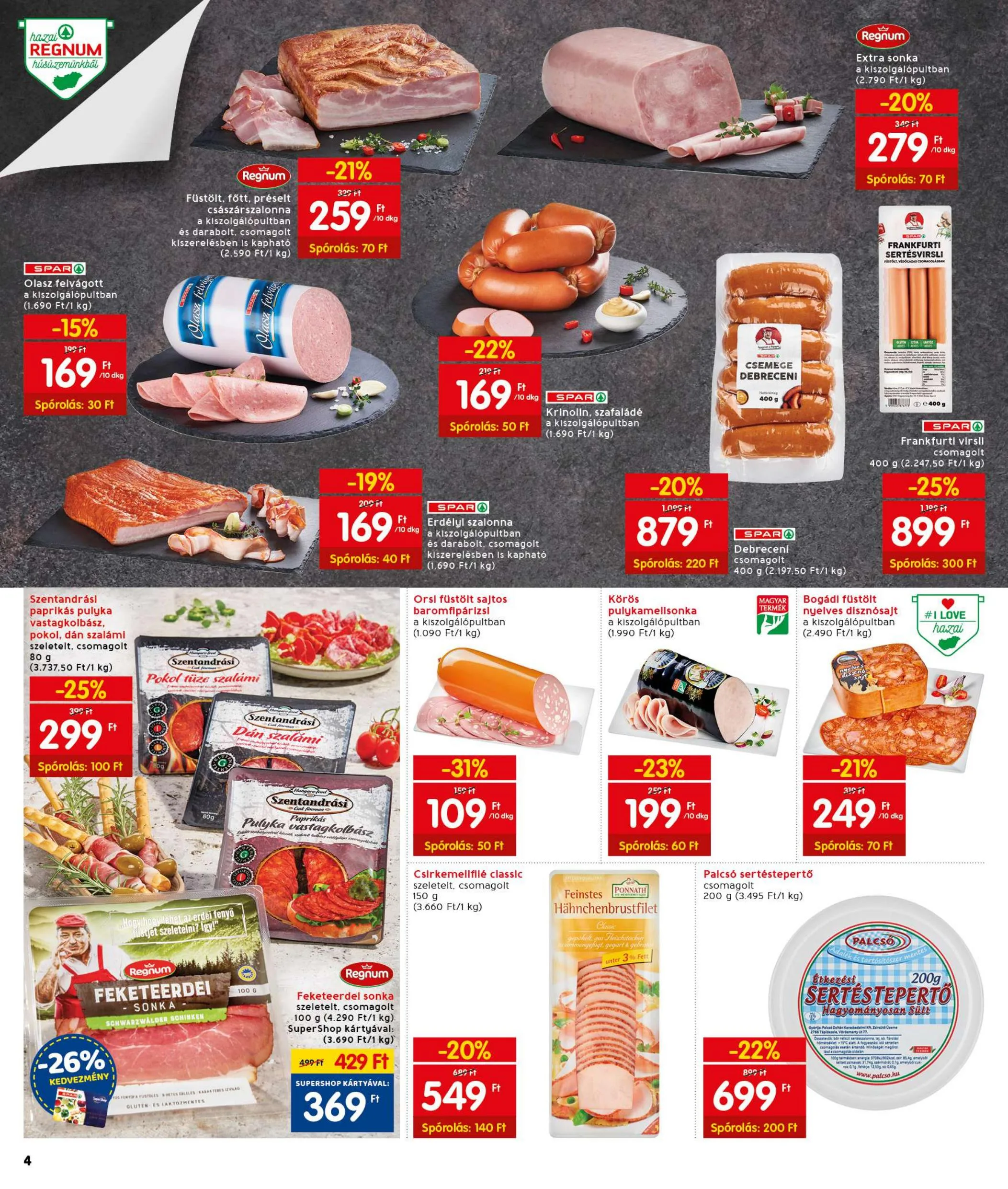 Interspar akciós újság 09.30–10.06 – 4. oldal