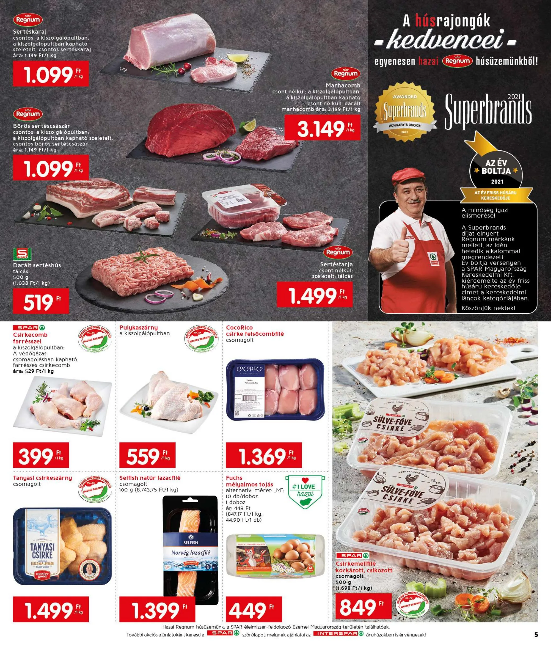 Interspar akciós újság 09.30–10.06 – 5. oldal
