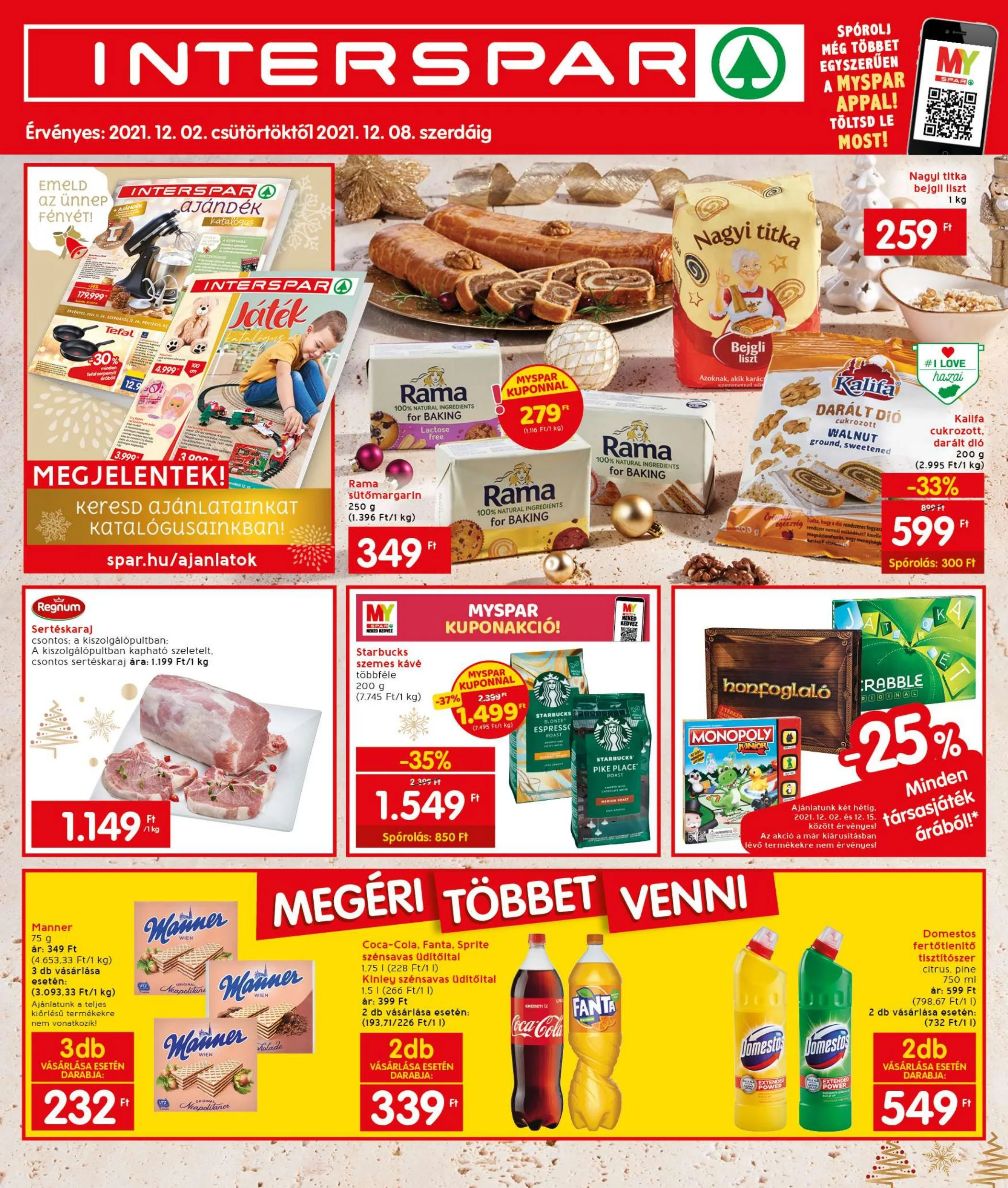 Interspar akciós újság 12.02–12.08