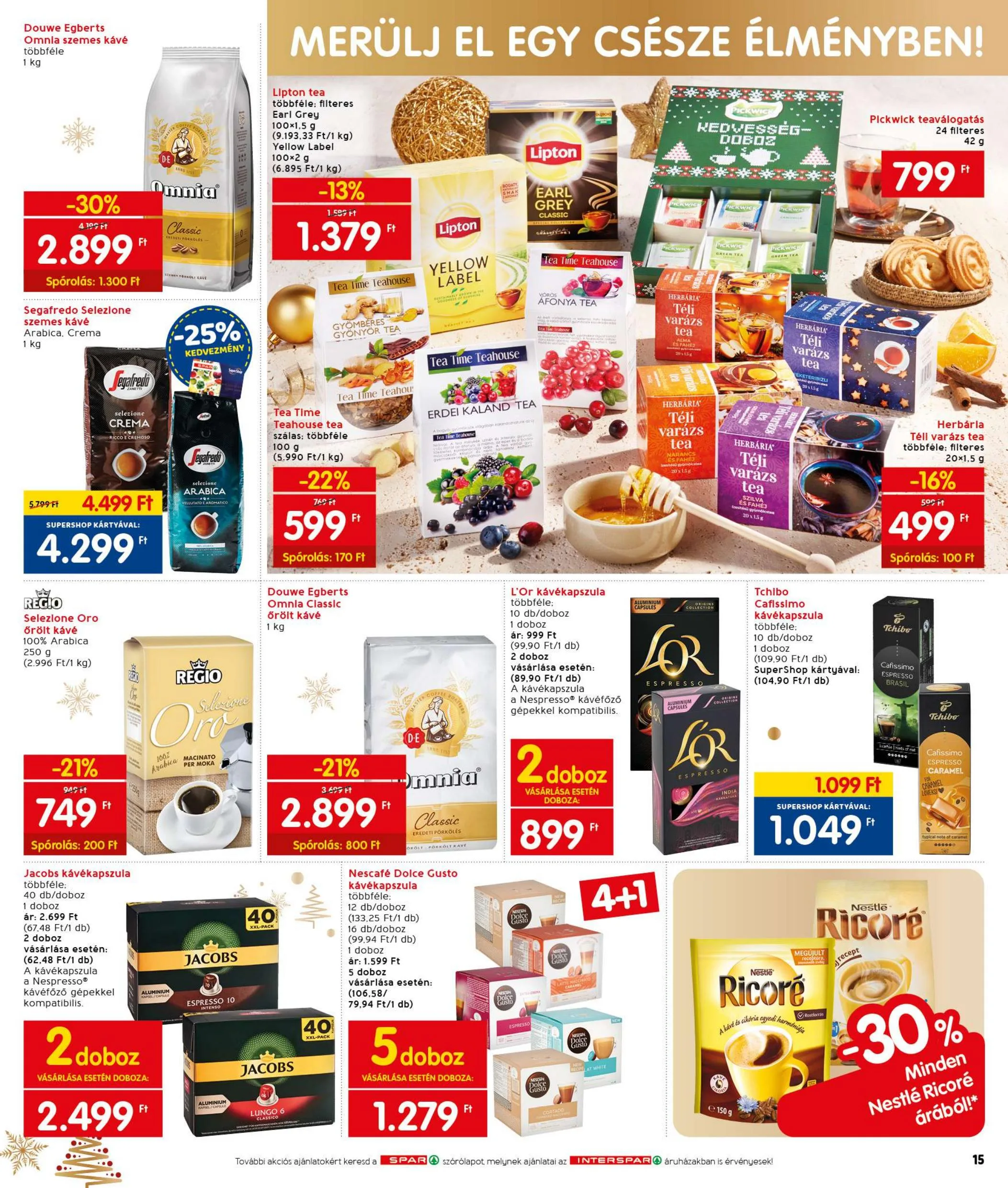 Interspar akciós újság 12.02–12.08 – 21. oldal