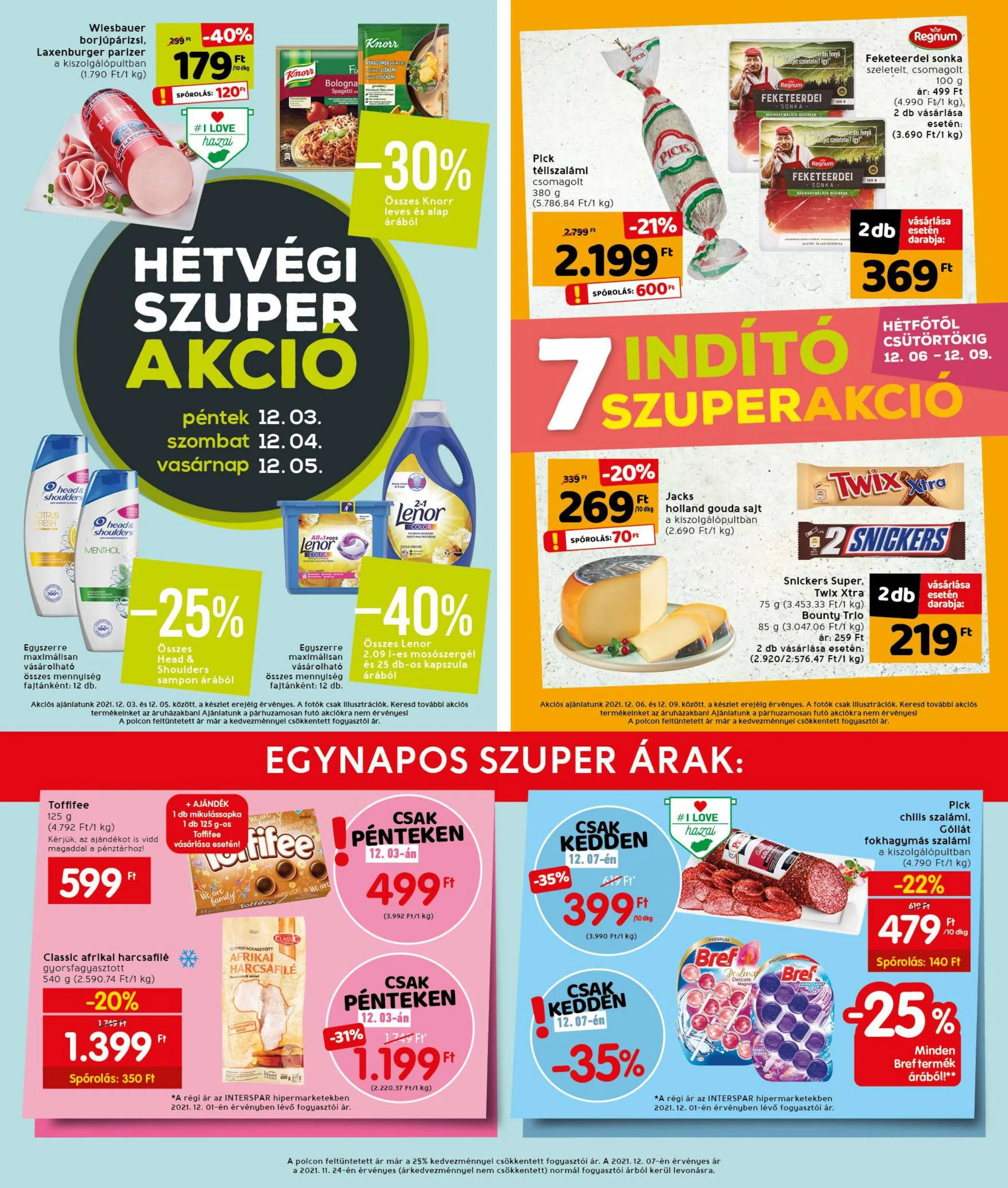 Interspar akciós újság 12.02–12.08 – 32. oldal