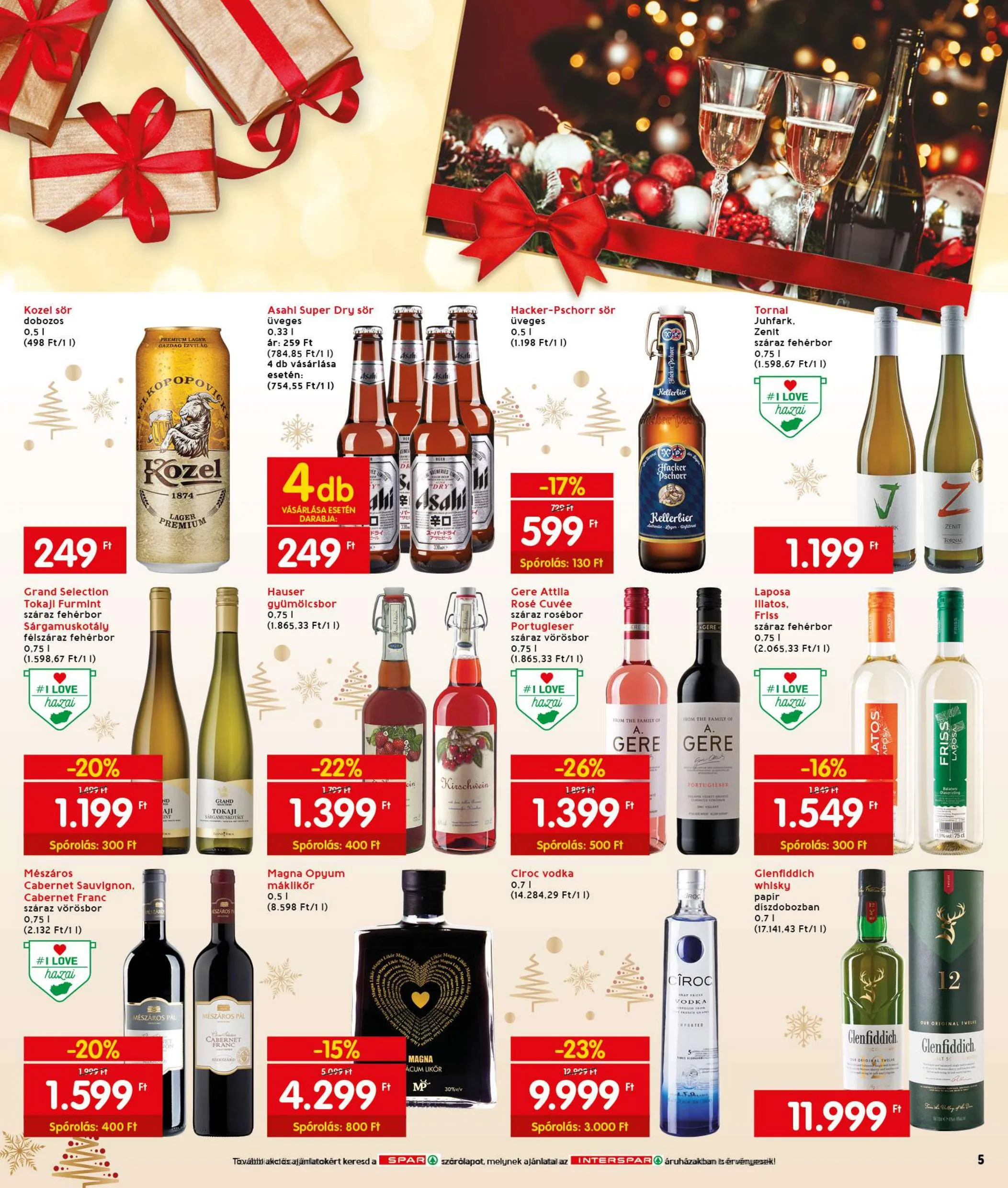 Interspar akciós újság 12.02–12.08 – 5. oldal