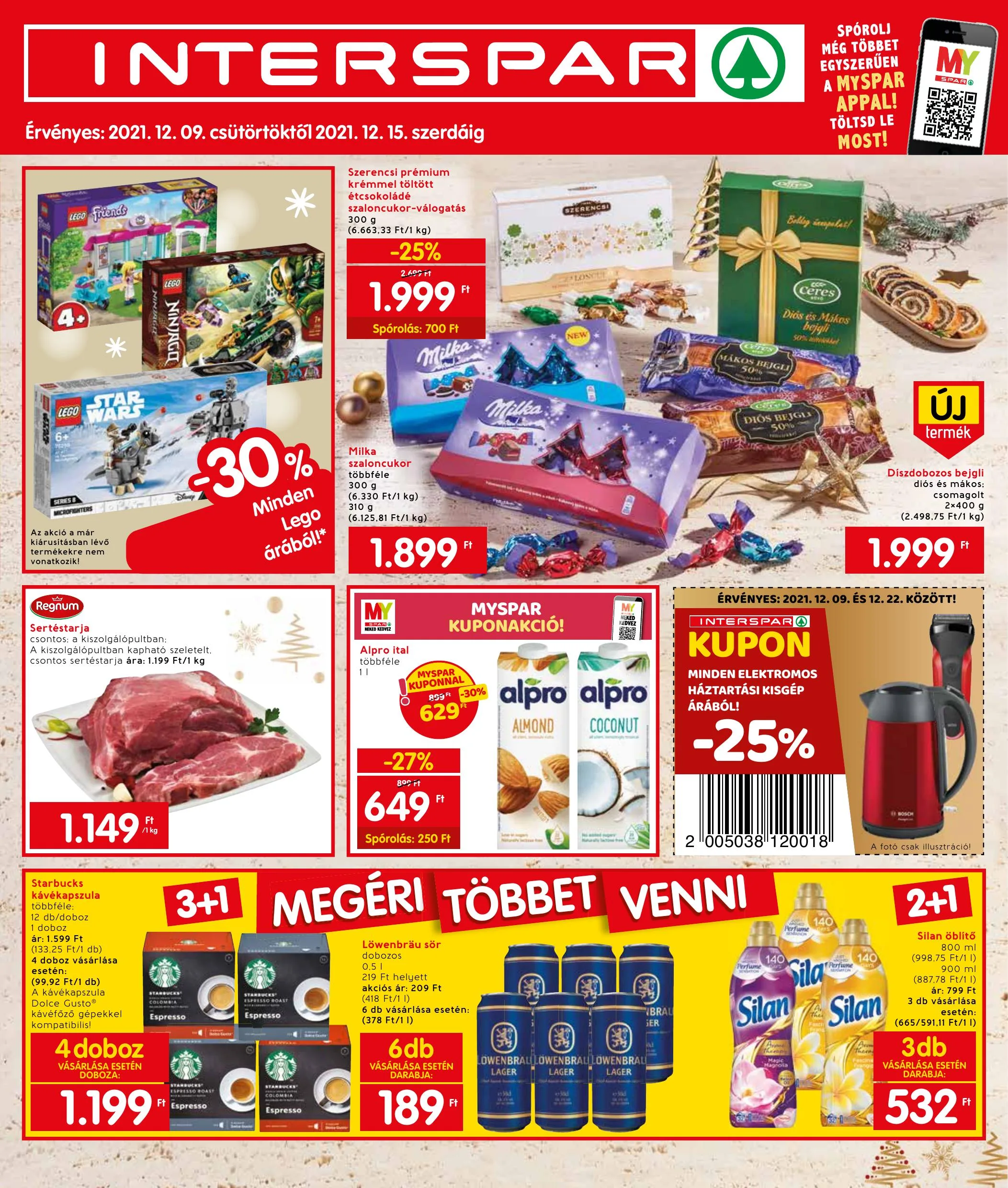 Interspar akciós újság 12.09–12.15