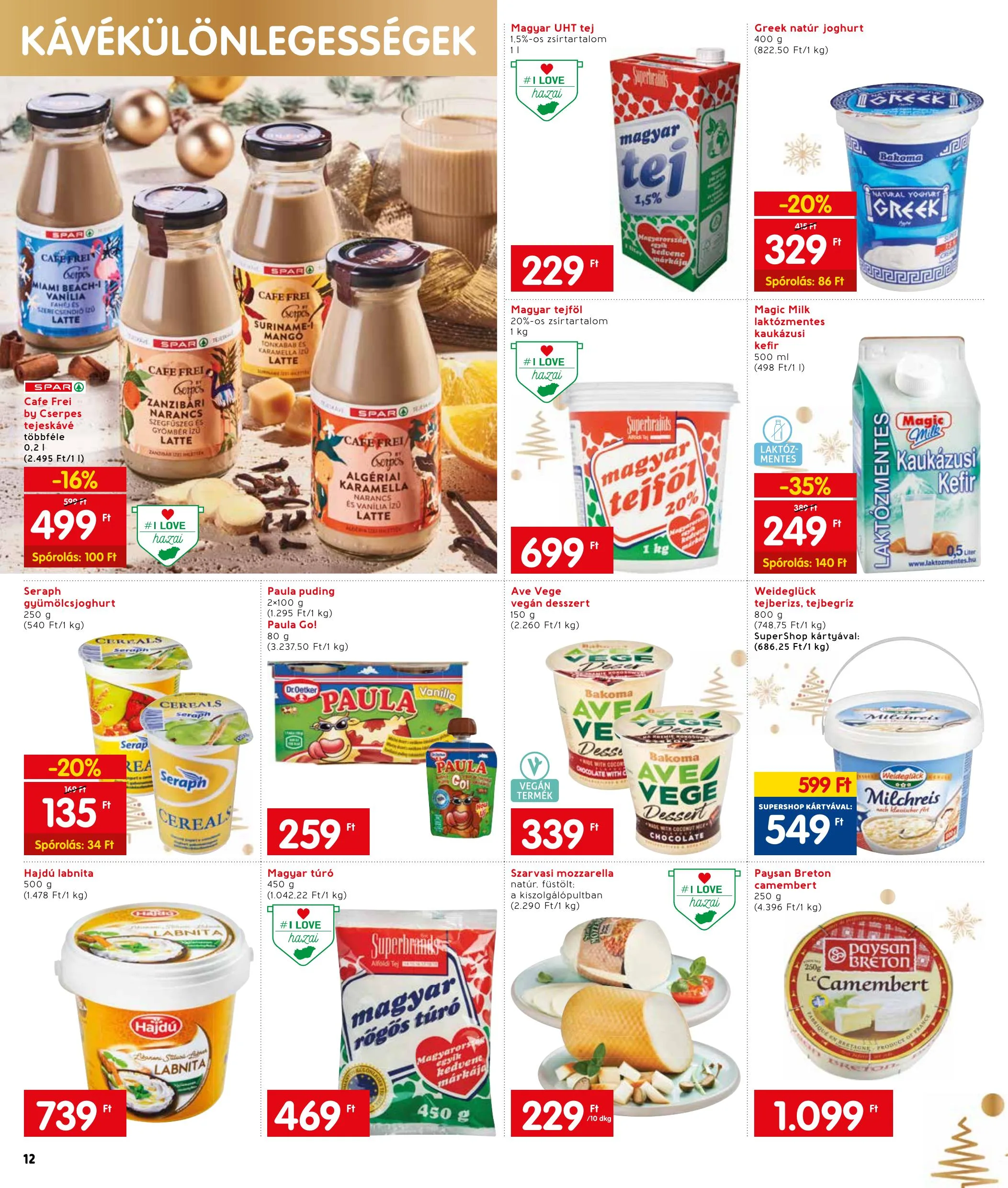 Interspar akciós újság 12.09–12.15 – 12. oldal