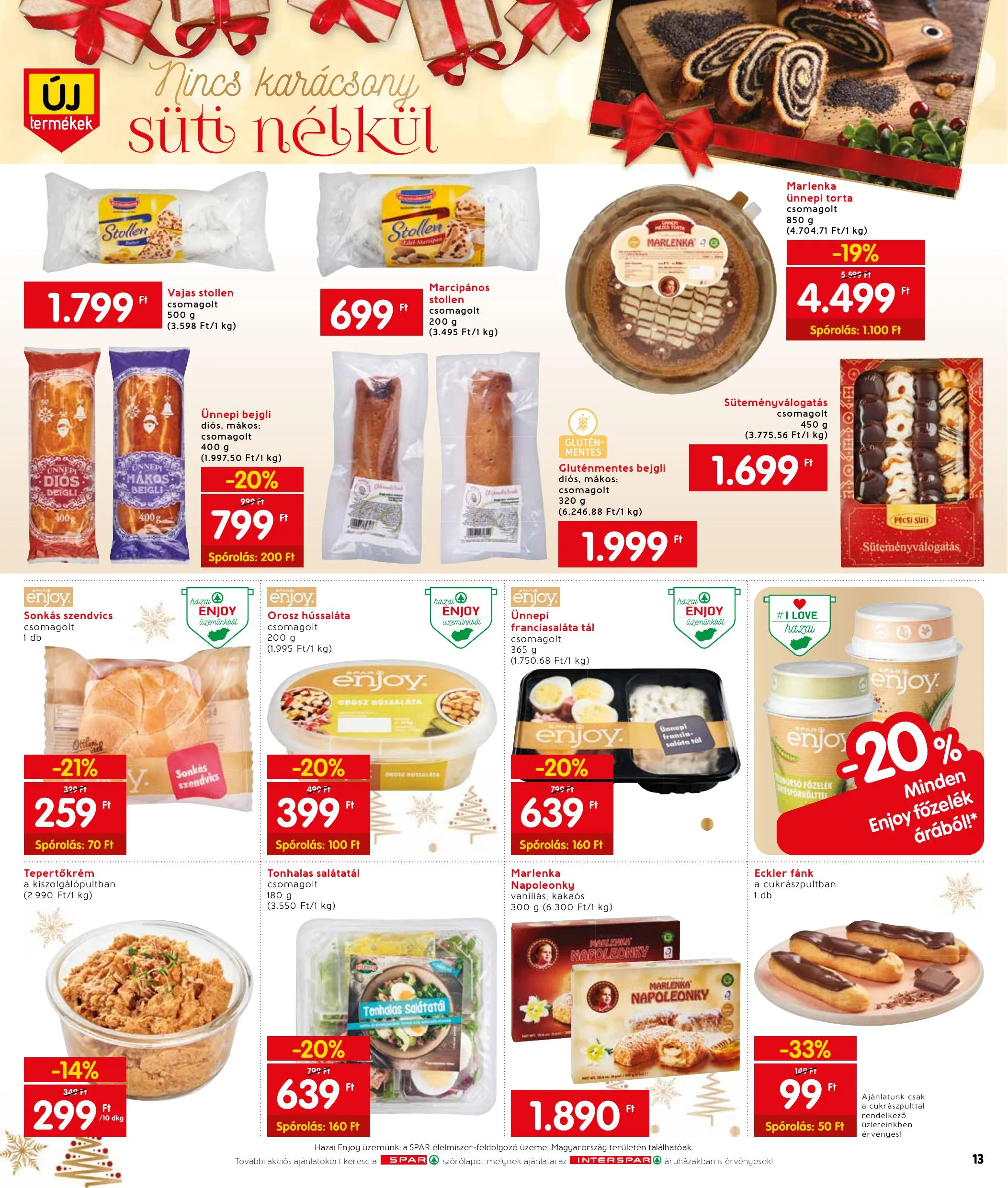 Interspar akciós újság 12.09–12.15 – 13. oldal