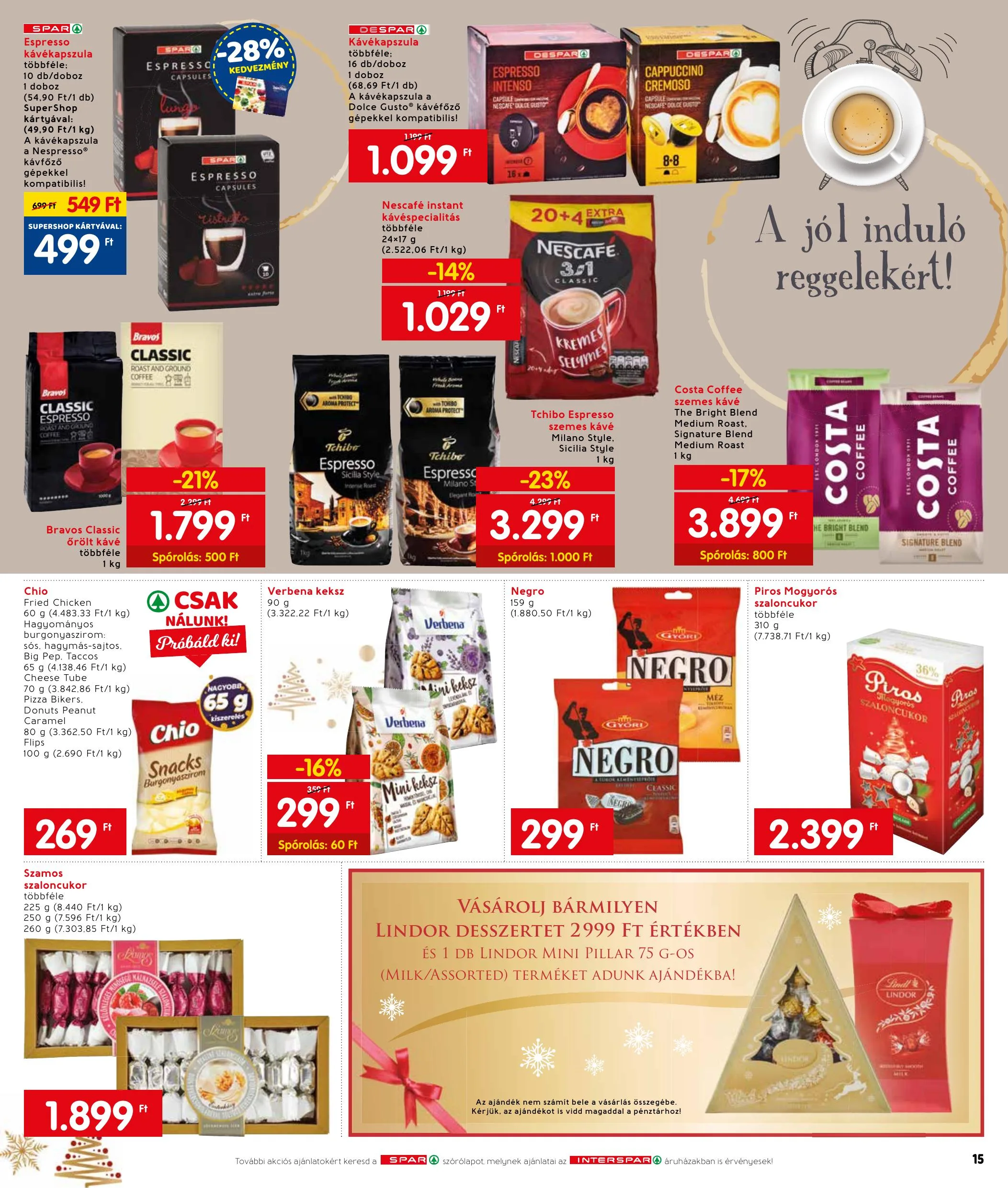 Interspar akciós újság 12.09–12.15 – 15. oldal