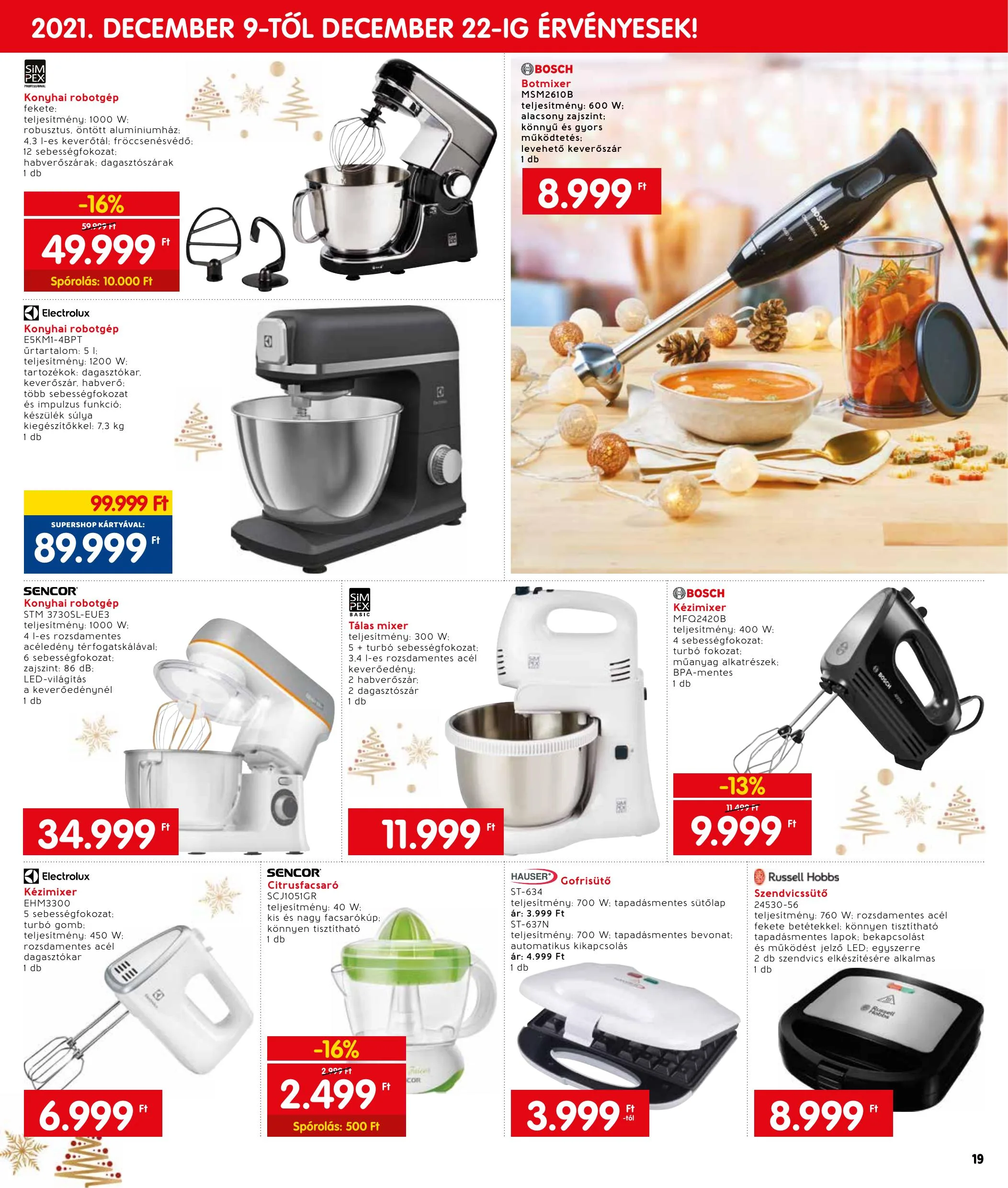 Interspar akciós újság 12.09–12.15 – 19. oldal