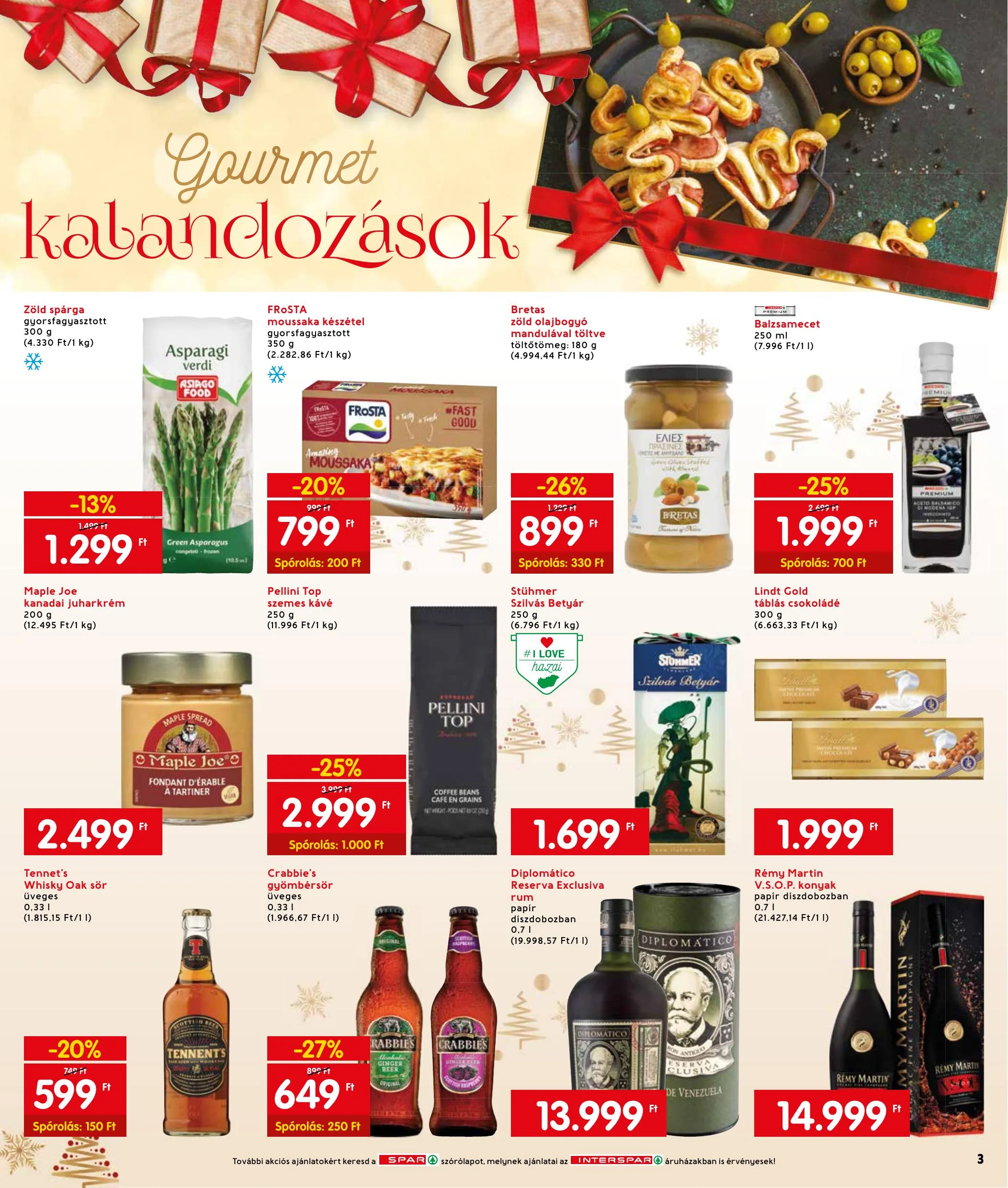 Interspar akciós újság 12.09–12.15 – 3. oldal