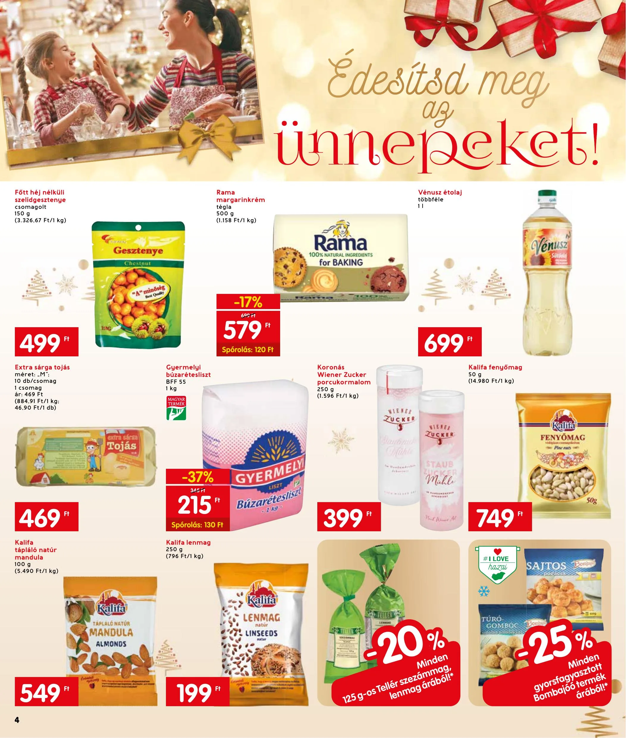 Interspar akciós újság 12.09–12.15 – 4. oldal