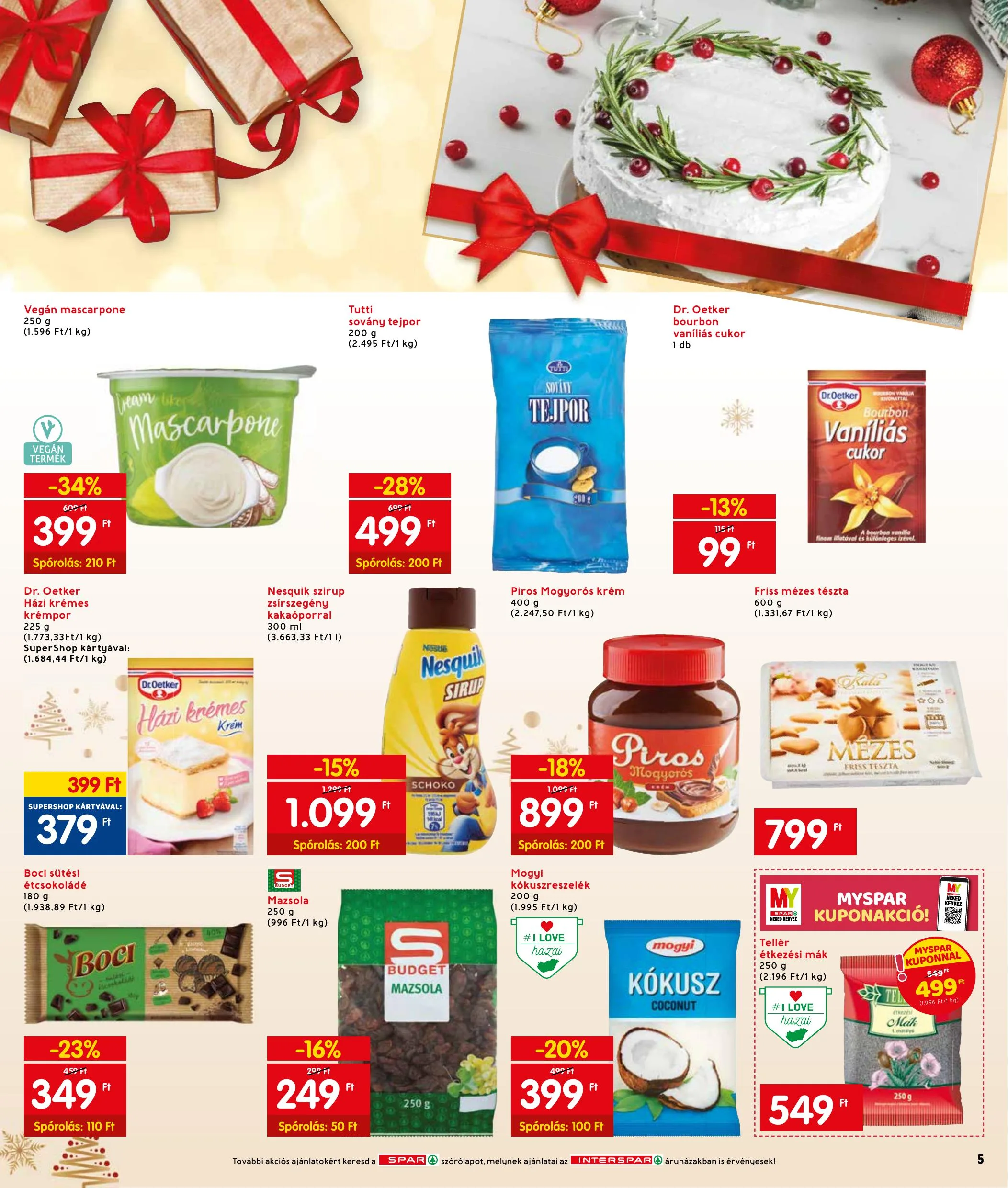 Interspar akciós újság 12.09–12.15 – 5. oldal