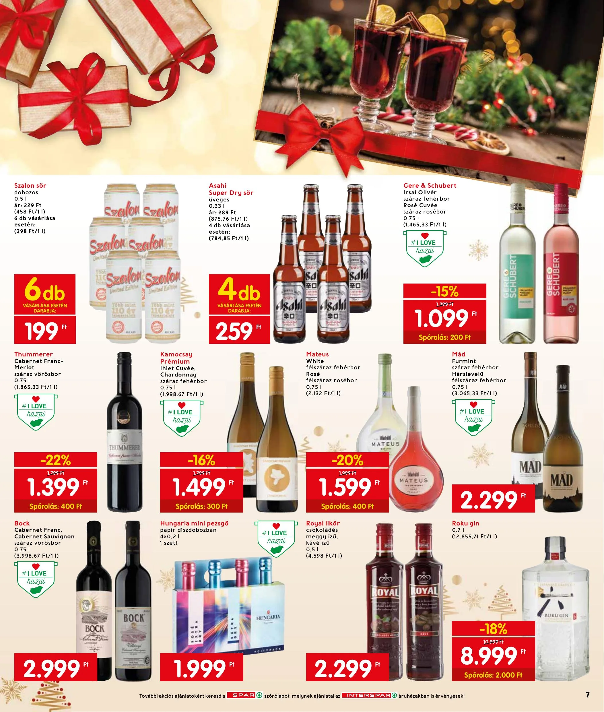Interspar akciós újság 12.09–12.15 – 7. oldal