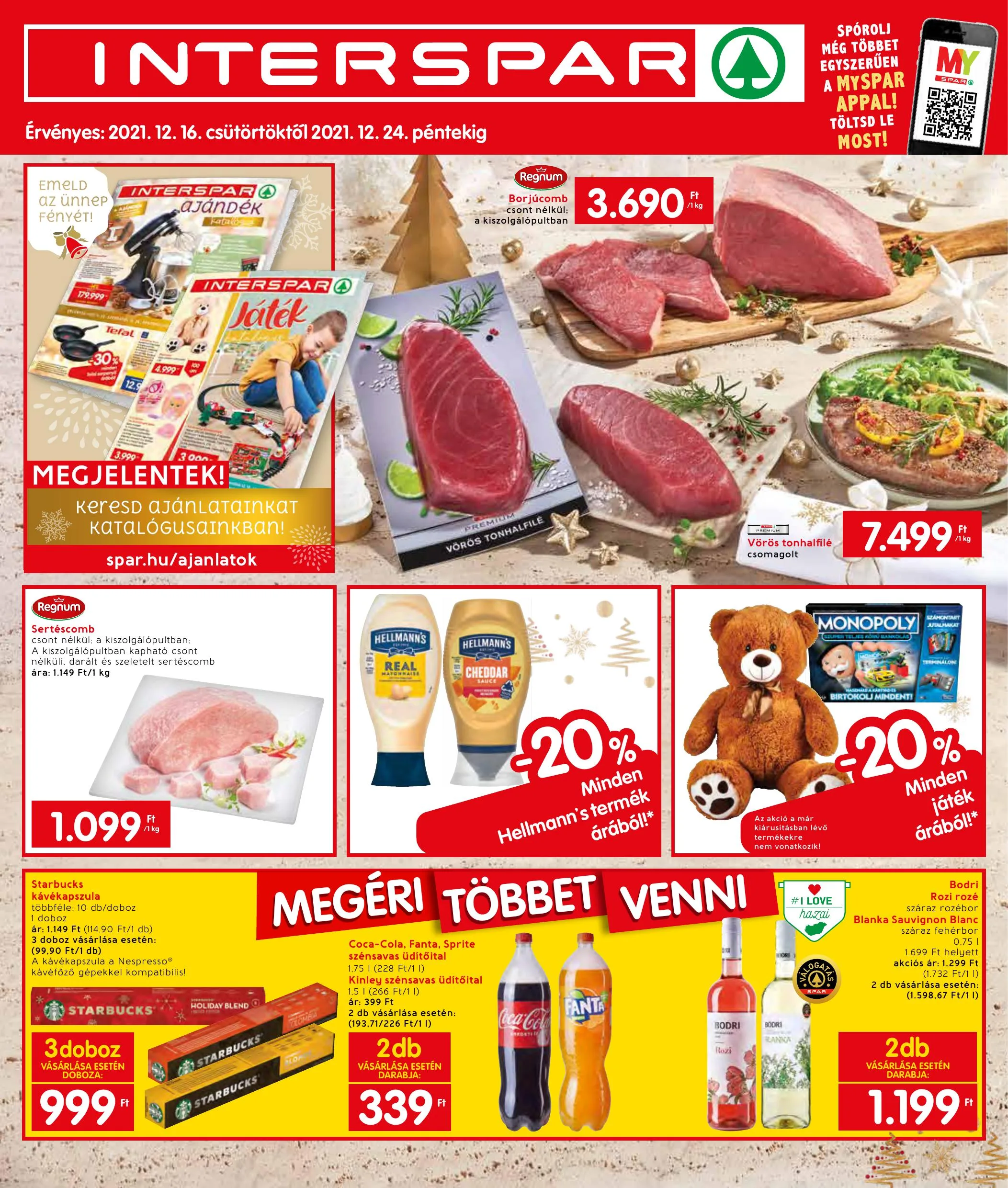 Interspar akciós újság 12.16–12.24