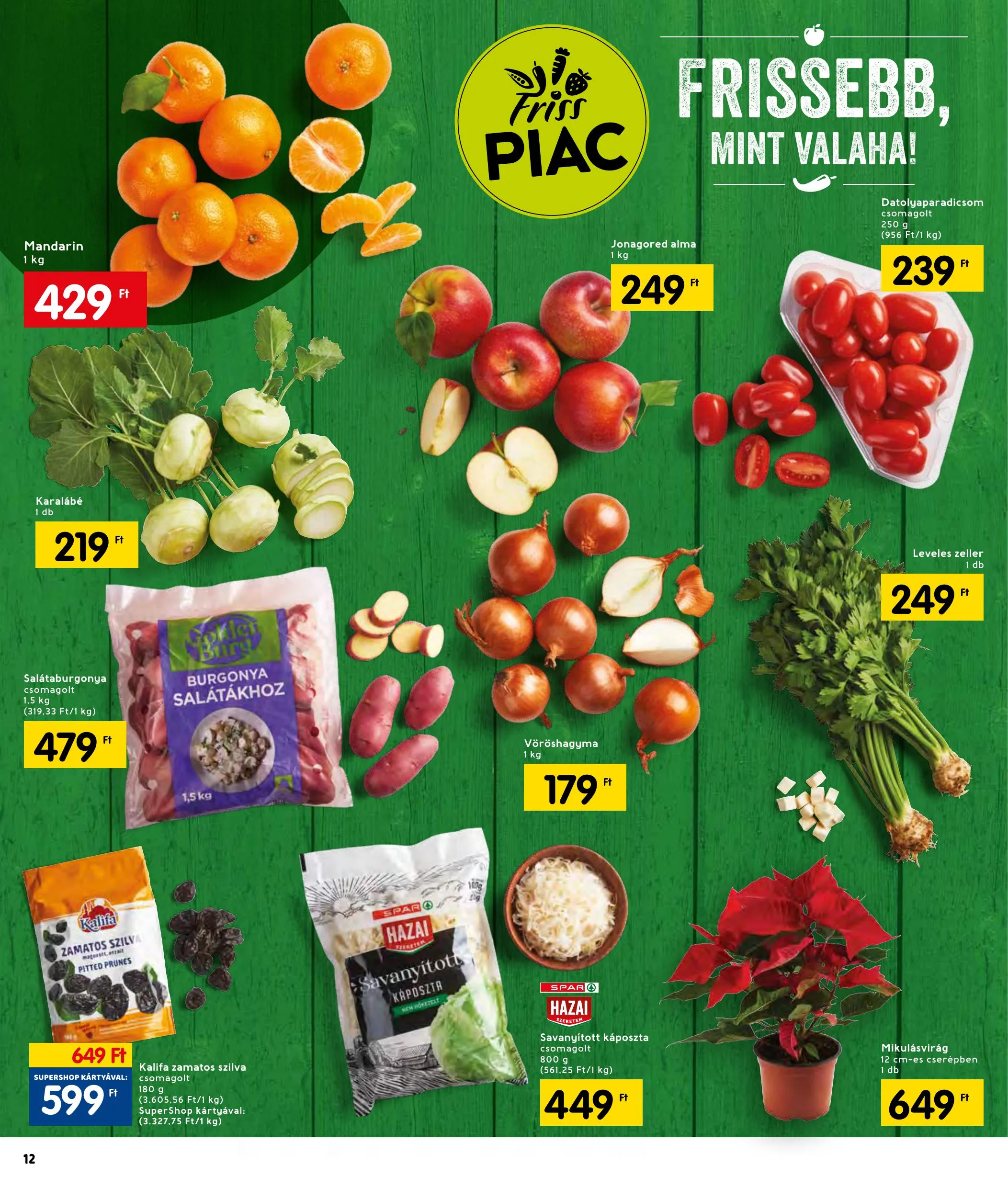 Interspar akciós újság 12.16–12.24 – 12. oldal