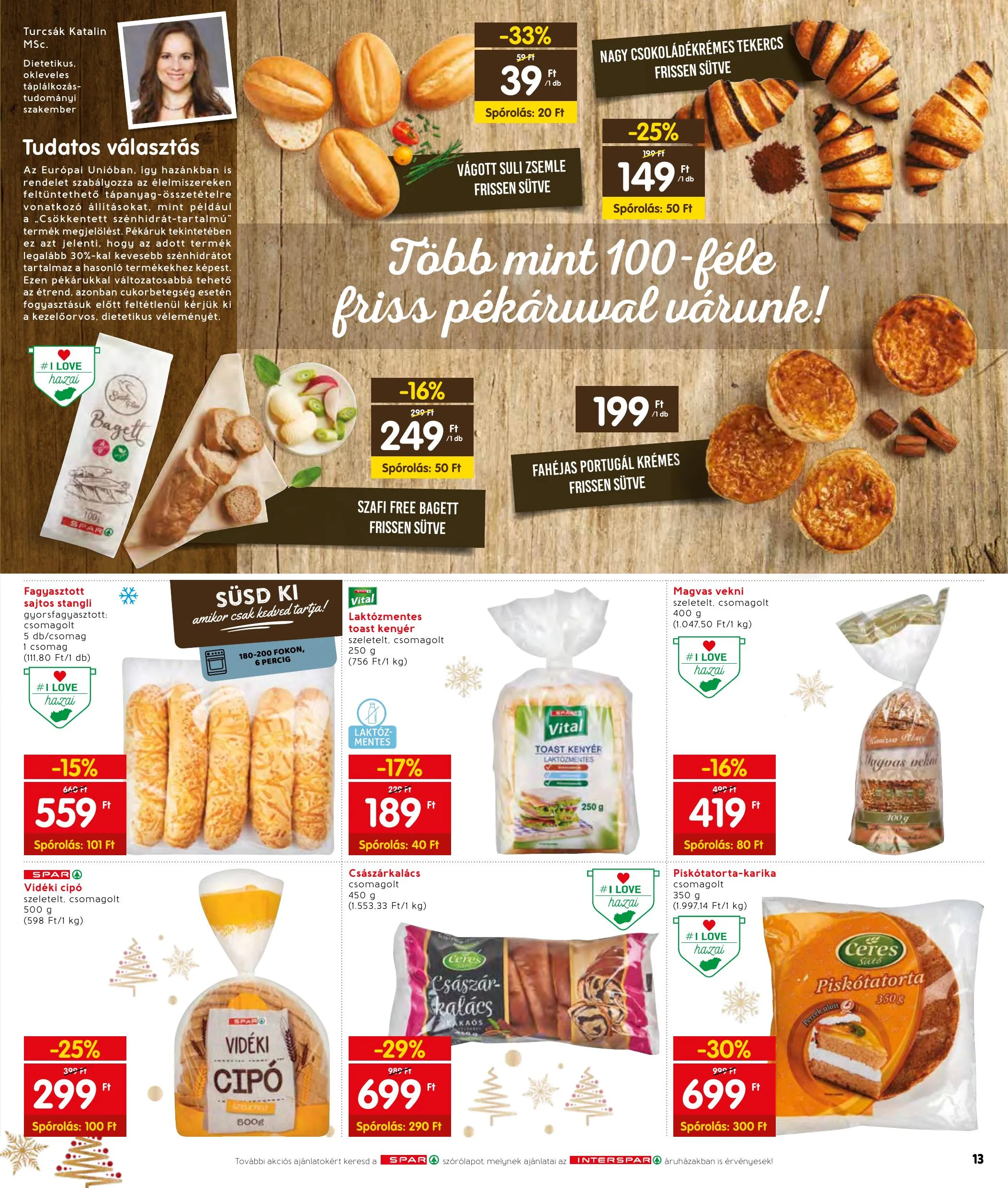 Interspar akciós újság 12.16–12.24 – 13. oldal