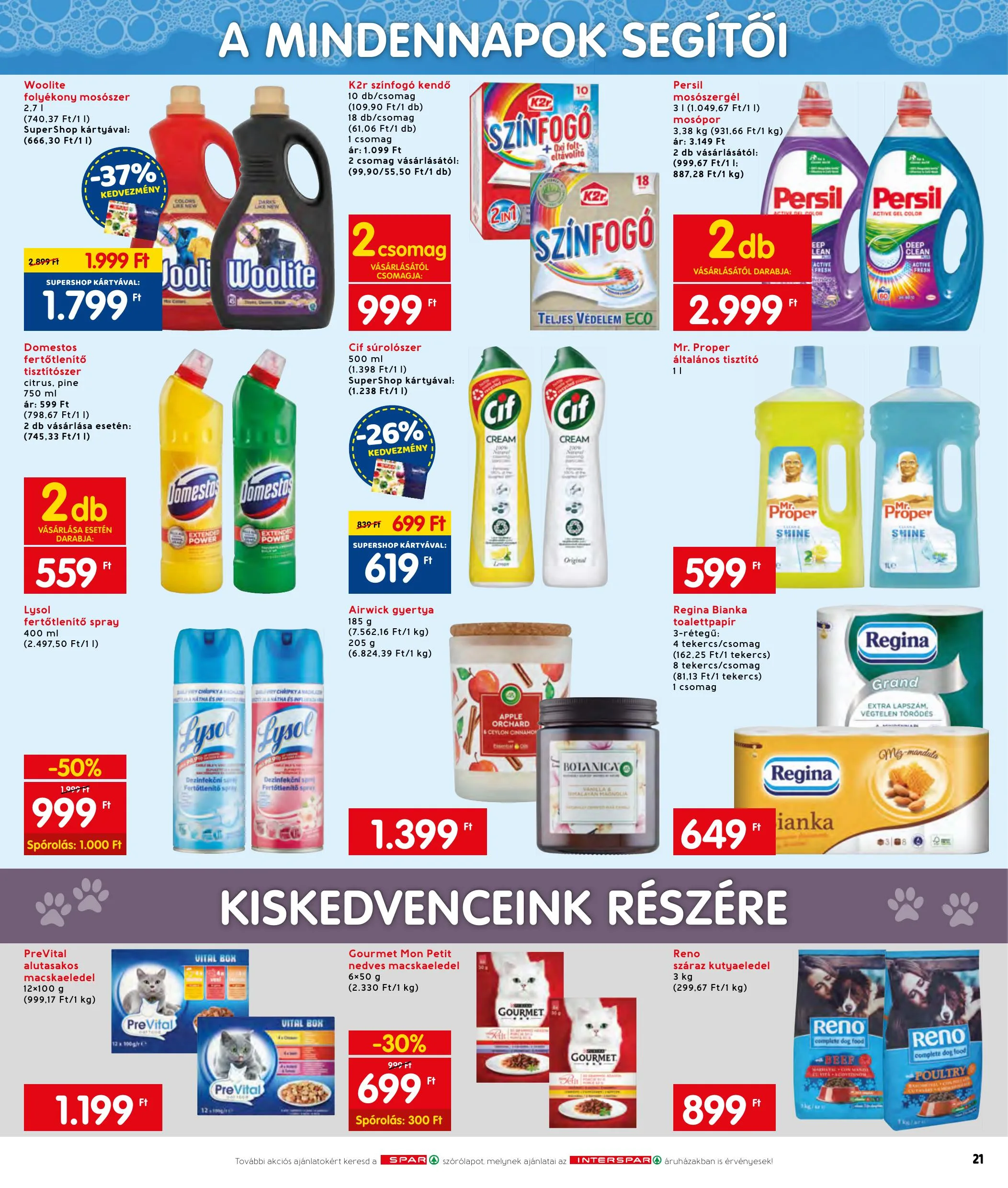 Interspar akciós újság 12.16–12.24 – 21. oldal