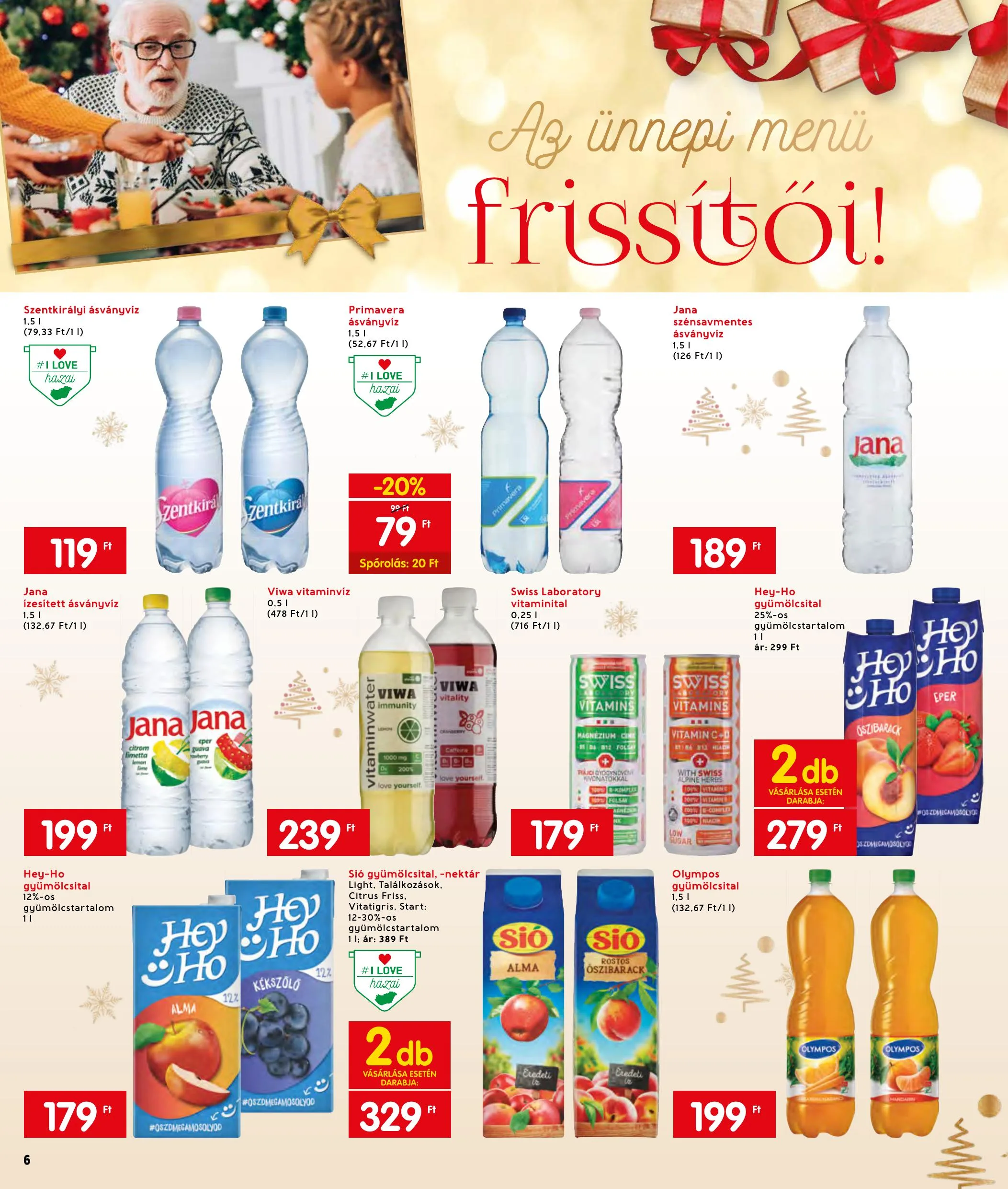 Interspar akciós újság 12.16–12.24 – 6. oldal
