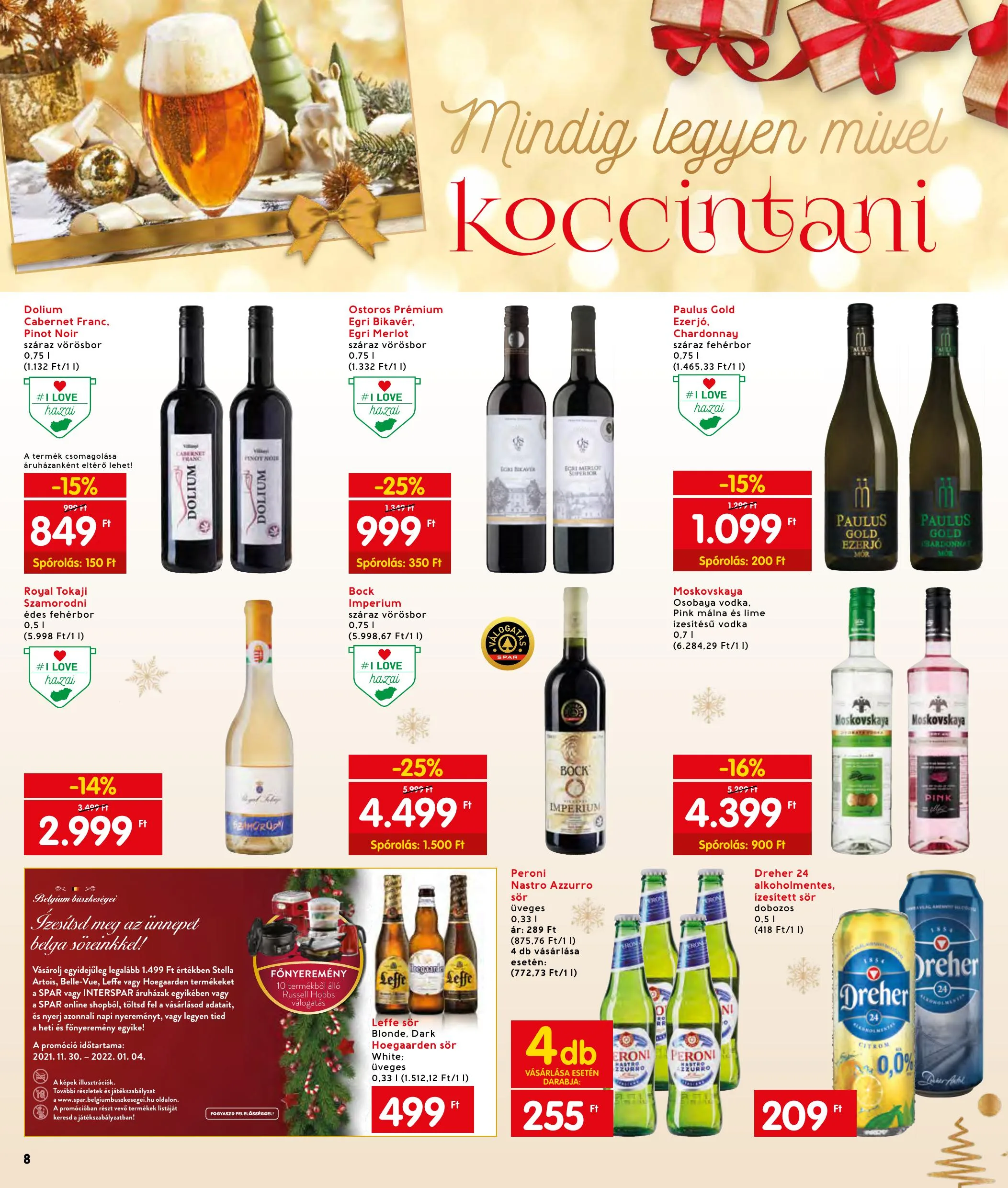 Interspar akciós újság 12.16–12.24 – 8. oldal