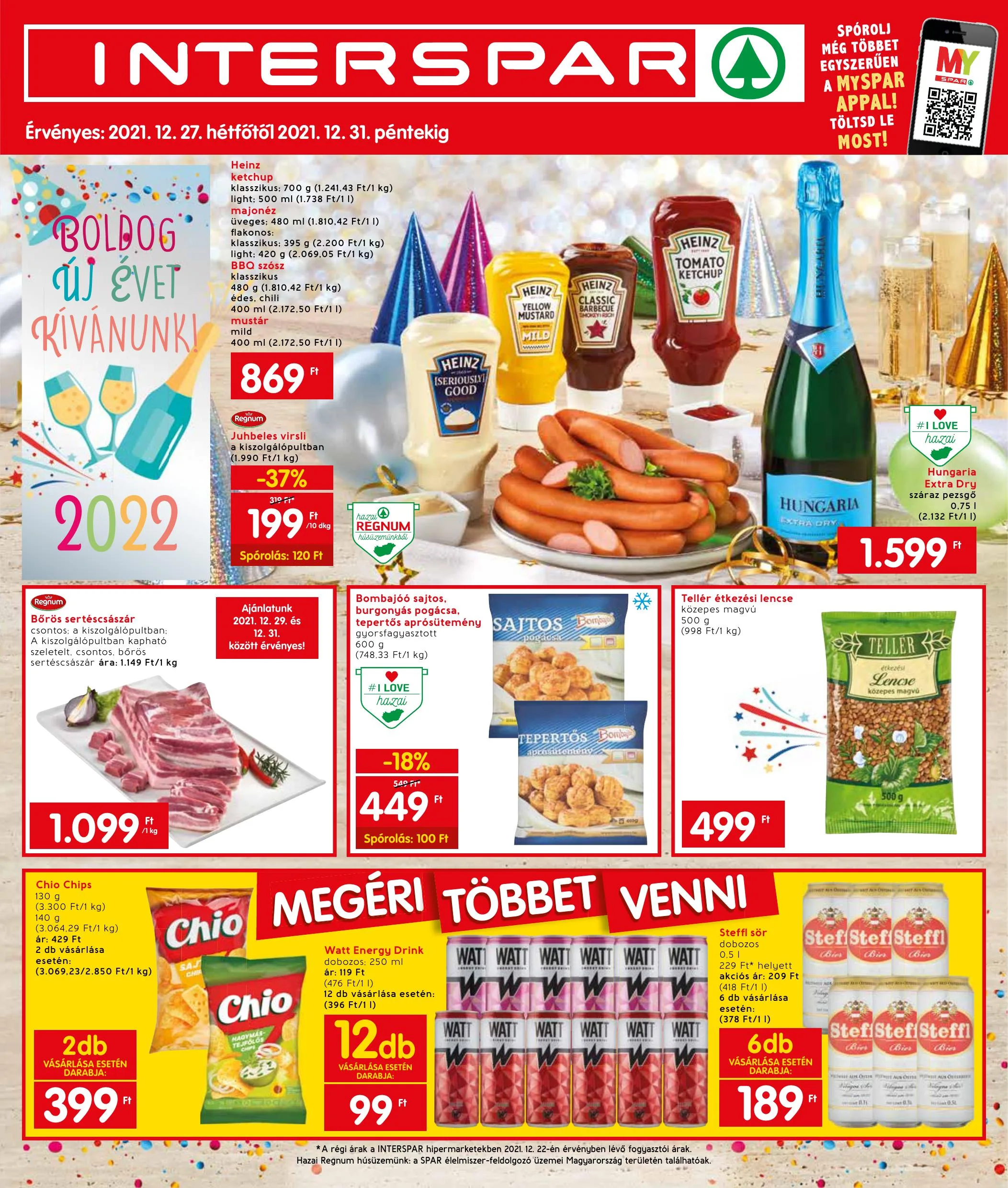 Interspar akciós újság 12.27–12.31