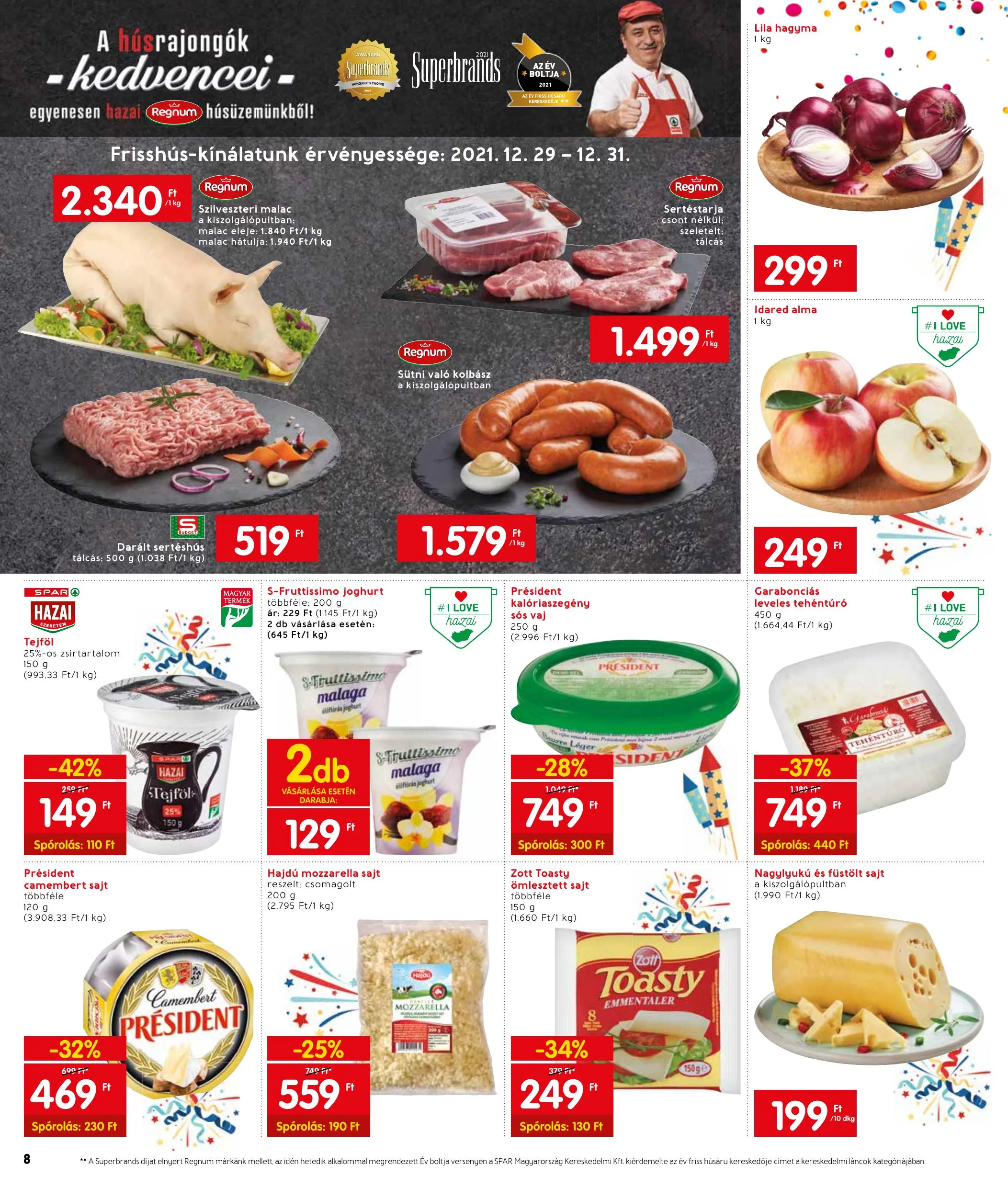 Interspar akciós újság 12.27–12.31 – 12. oldal