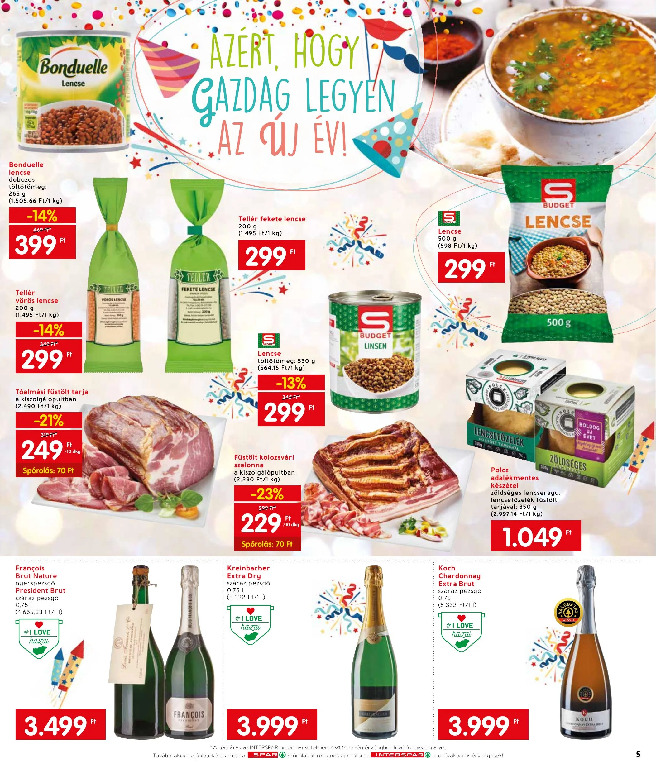 Interspar akciós újság 12.27–12.31 – 7. oldal