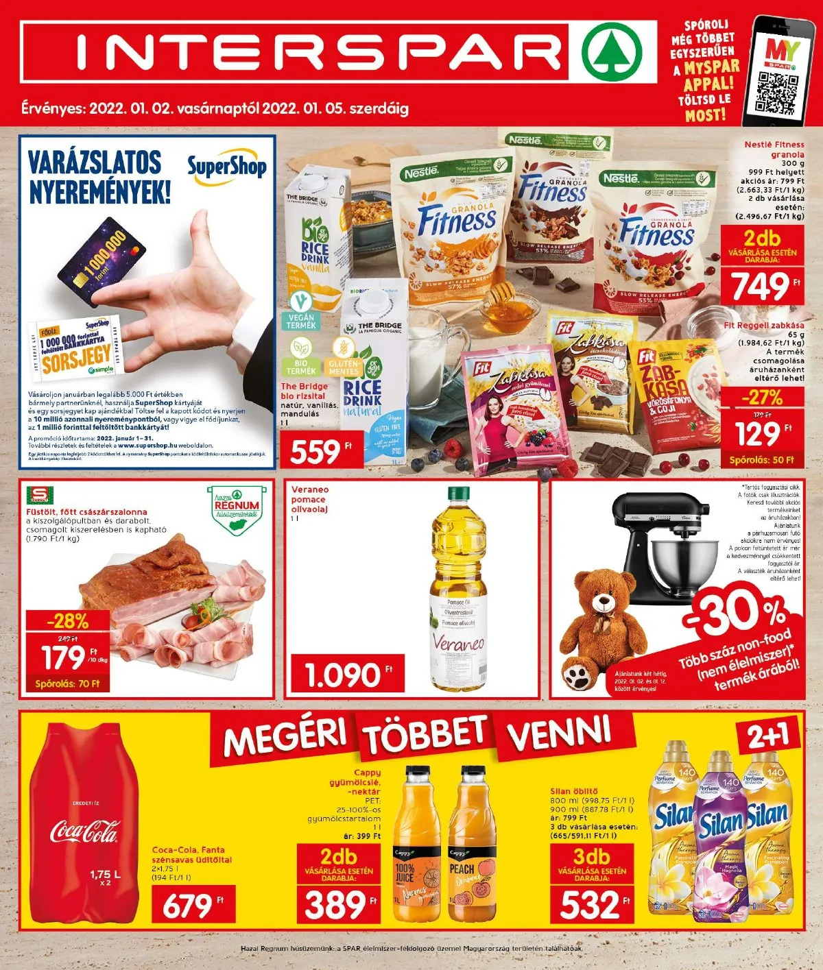 Interspar akciós újság 01.02–01.02
