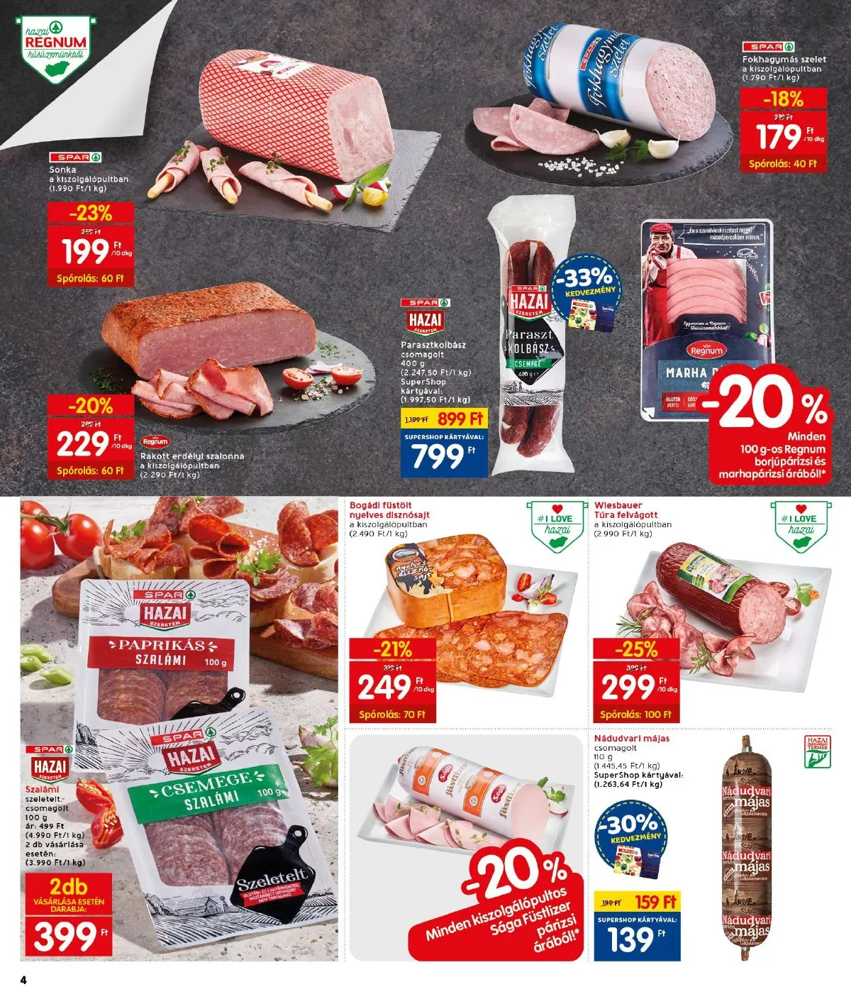 Interspar akciós újság 01.02–01.02 – 6. oldal