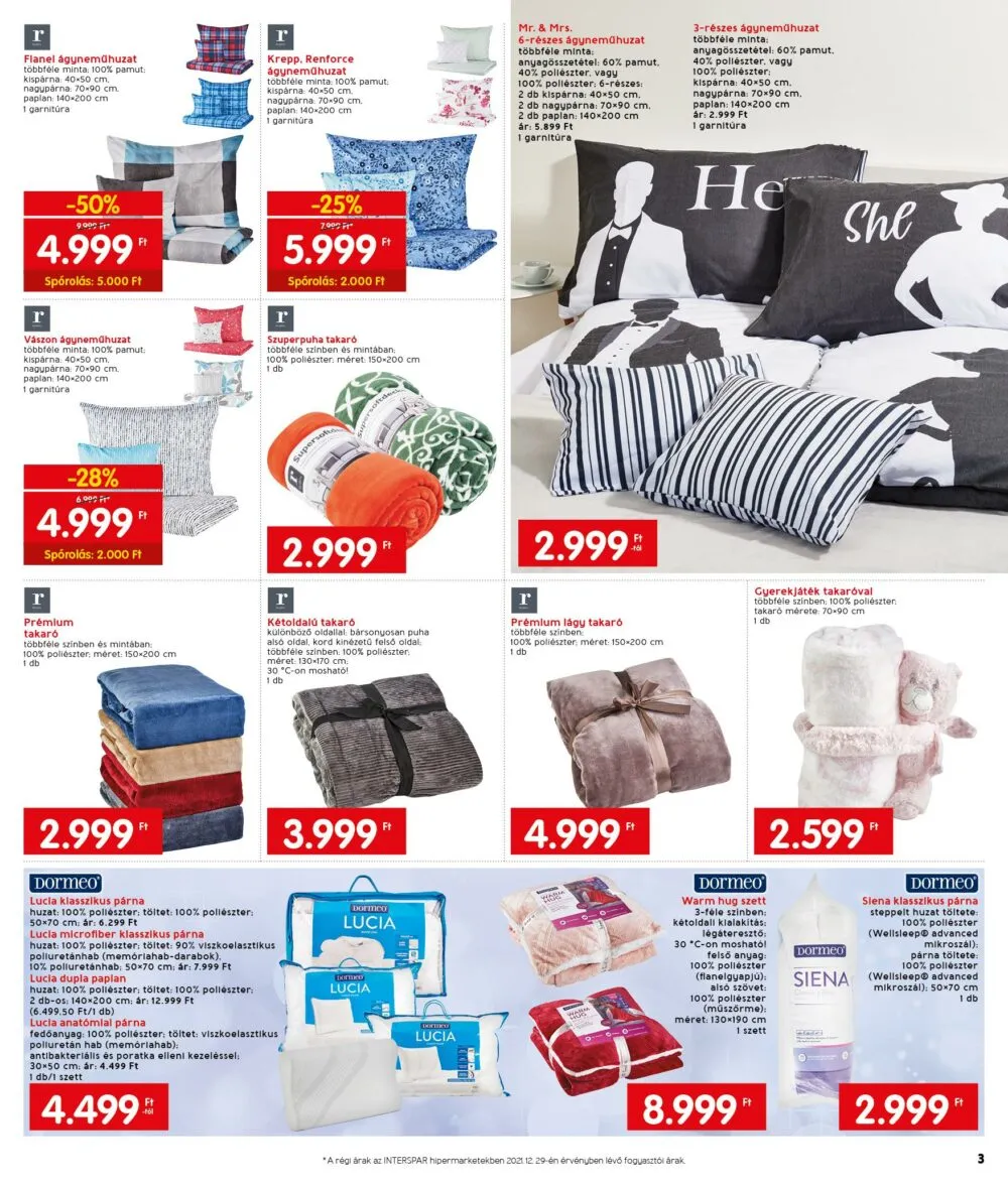 Interspar akciós újság 01.02–01.19 – 3. oldal