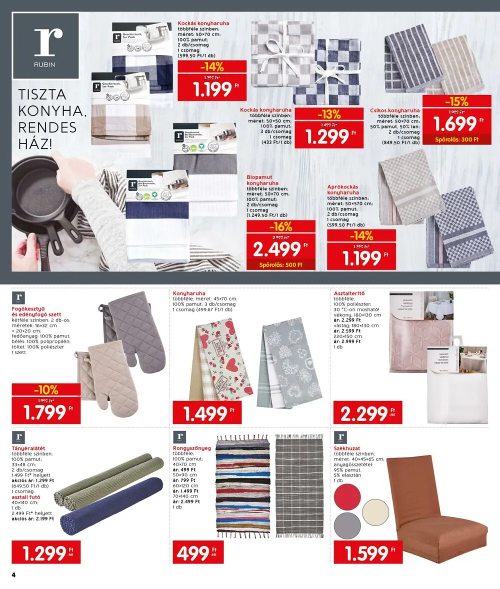 Interspar akciós újság 01.02–01.19 – 4. oldal
