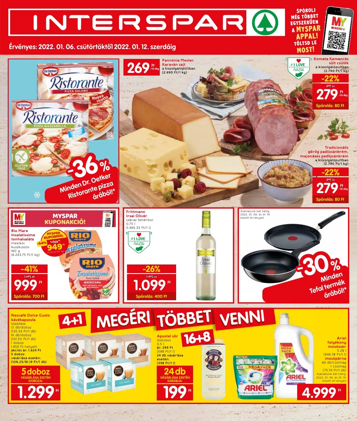 Interspar akciós újság 01.06–01.06
