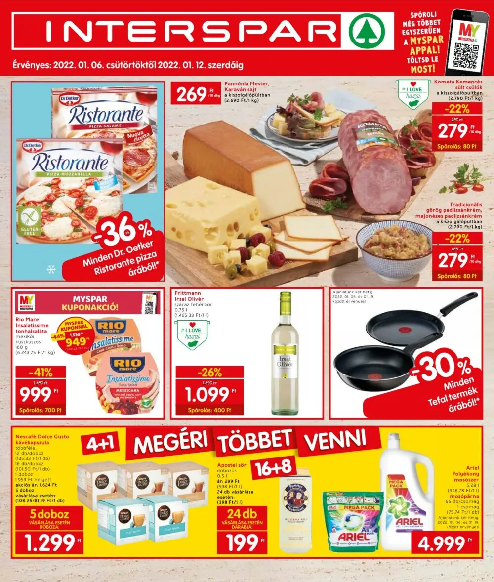 Interspar akciós újság 01.06–01.12