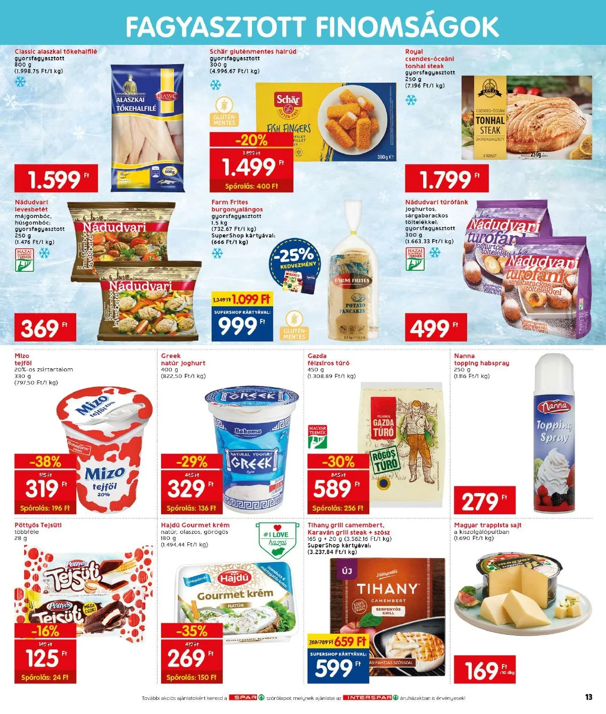 Interspar akciós újság 01.13–01.13 – 19. oldal