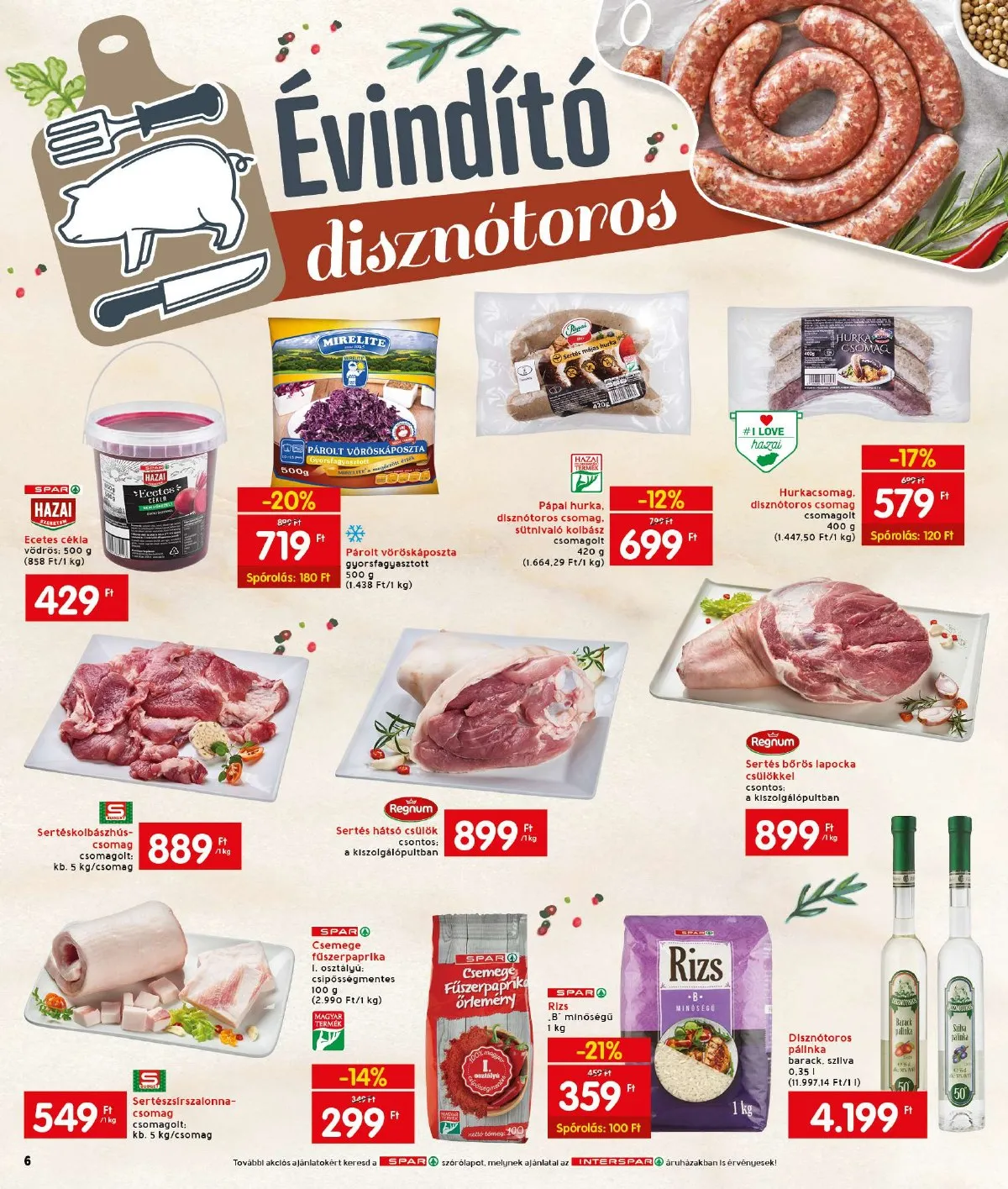 Interspar akciós újság 01.13–01.13 – 8. oldal