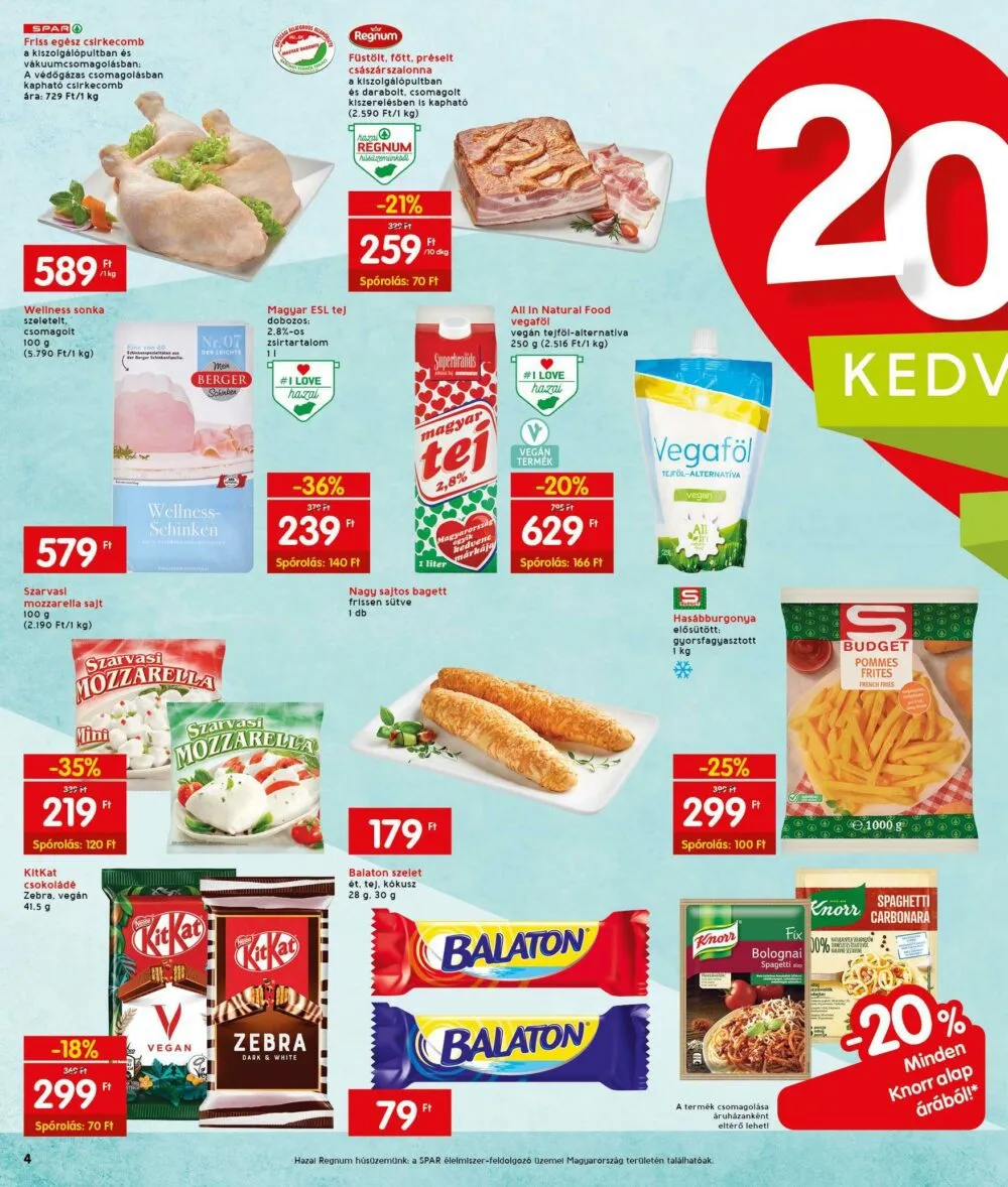 Interspar akciós újság 01.13–01.19 – 6. oldal