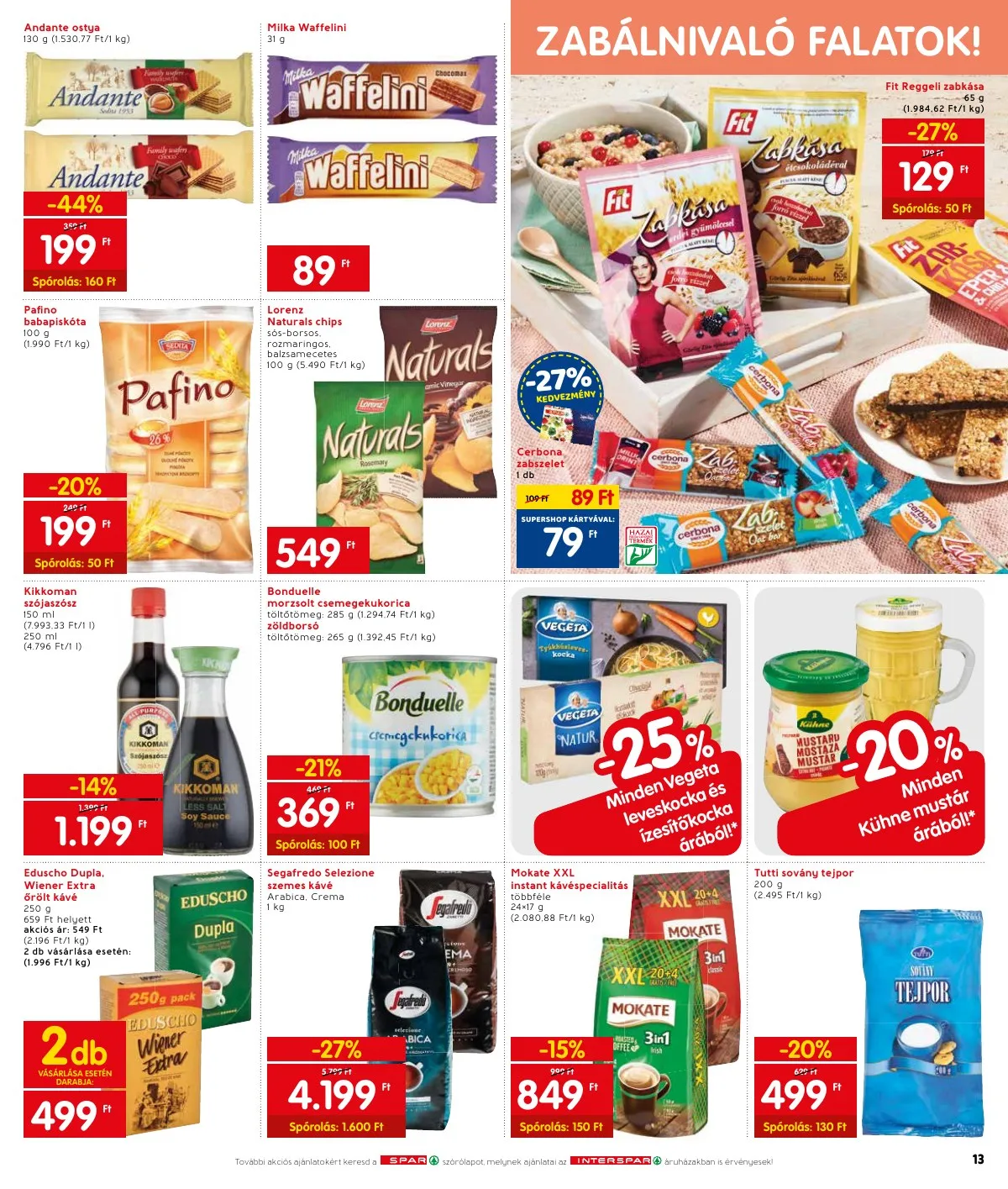 Interspar akciós újság 01.20–01.20 – 19. oldal