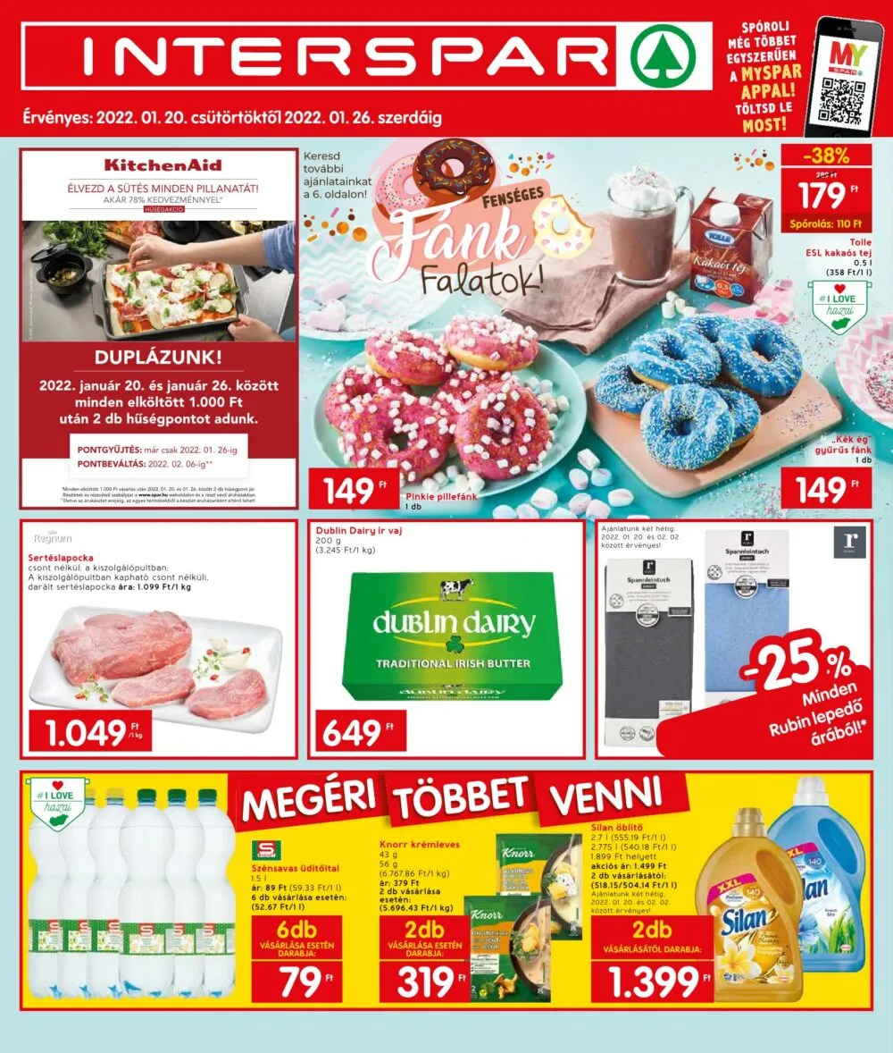 Interspar akciós újság 01.20–01.26