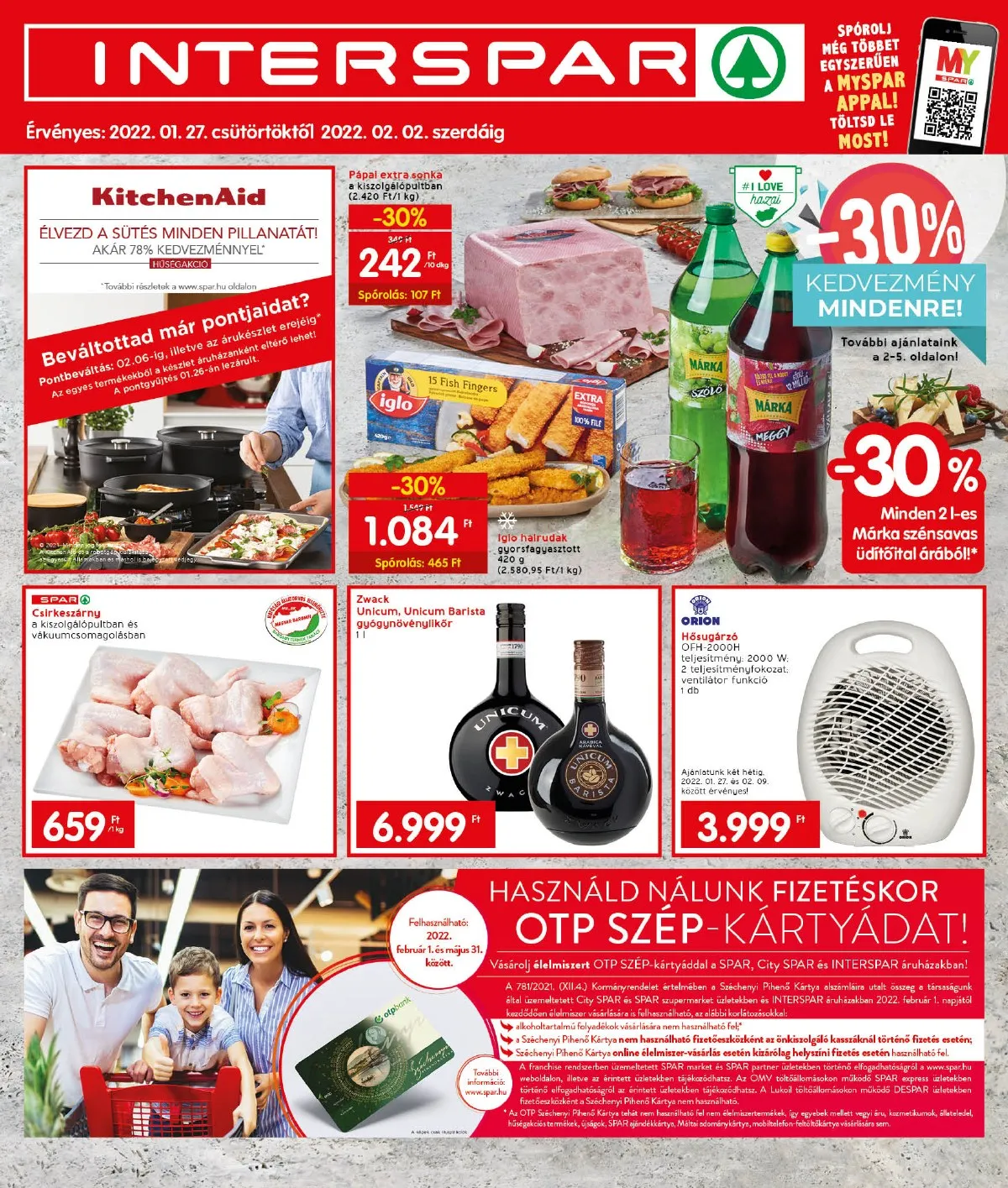 Interspar akciós újság 01.27–02.02