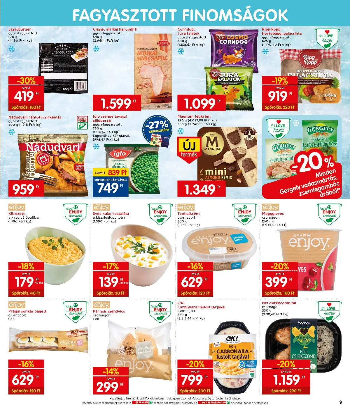Interspar akciós újság 01.27–02.02 – 13. oldal